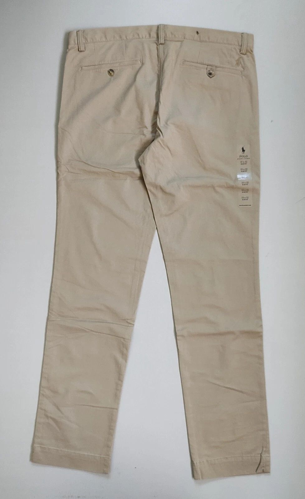 Polo Ralph Lauren Polo Ralph Lauren Slim Stretch Fit Chino Trouser FTP 0065 Size US 33 - 11 Thumbnail