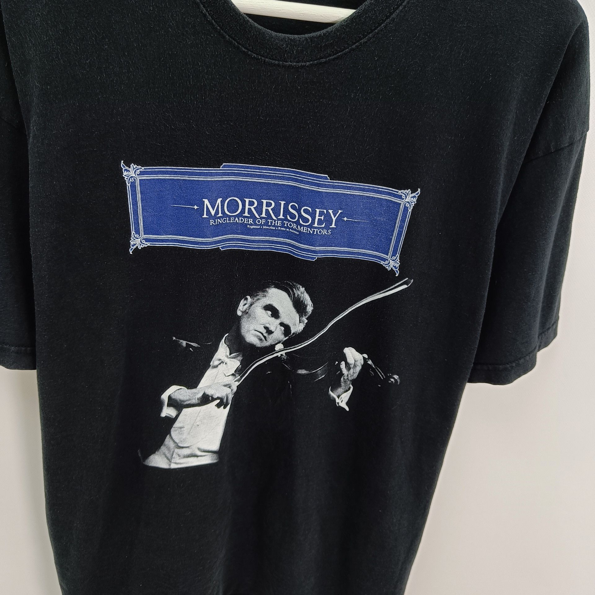 Band Tees × Vintage FINAL DROP MORRISSEY 2000s VINTAGE BAND LIST TEE Size US XL / EU 56 / 4 - 2 Thumbnail