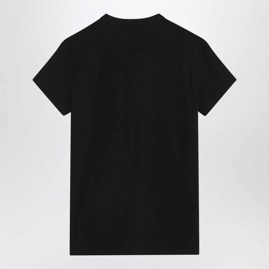 Dolce & Gabbana o1d2blof0226 Short Sleeve T-Shirt With Logo in Black Size US L / EU 52-54 / 3 - 2 Thumbnail
