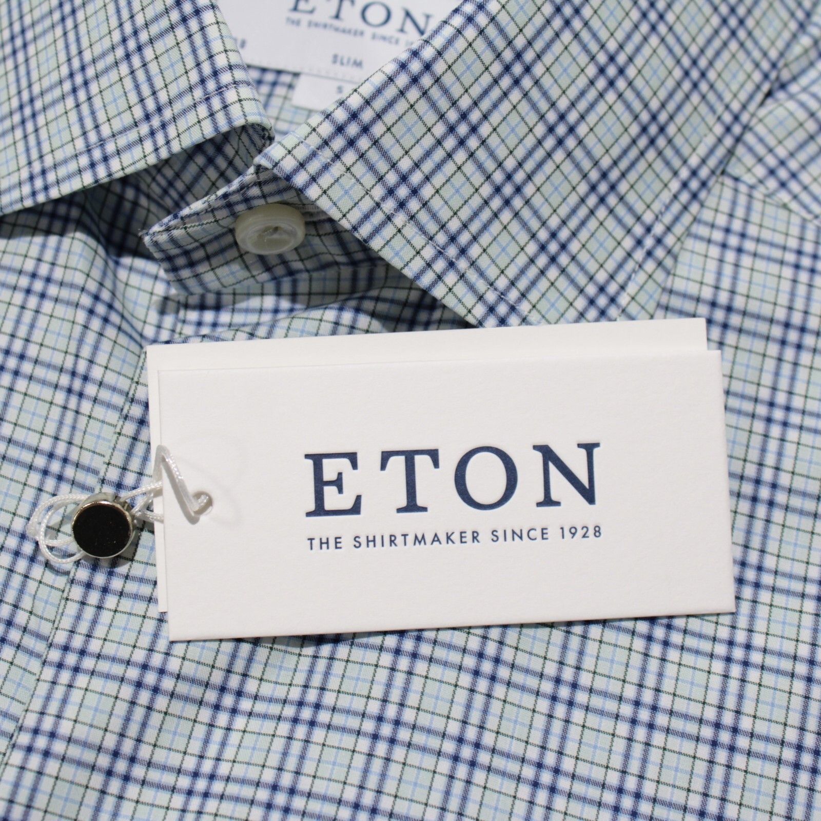 Eton Eton New with tags Shirt Size S US In Blue Size US S / EU 44-46 / 1 - 2 Thumbnail