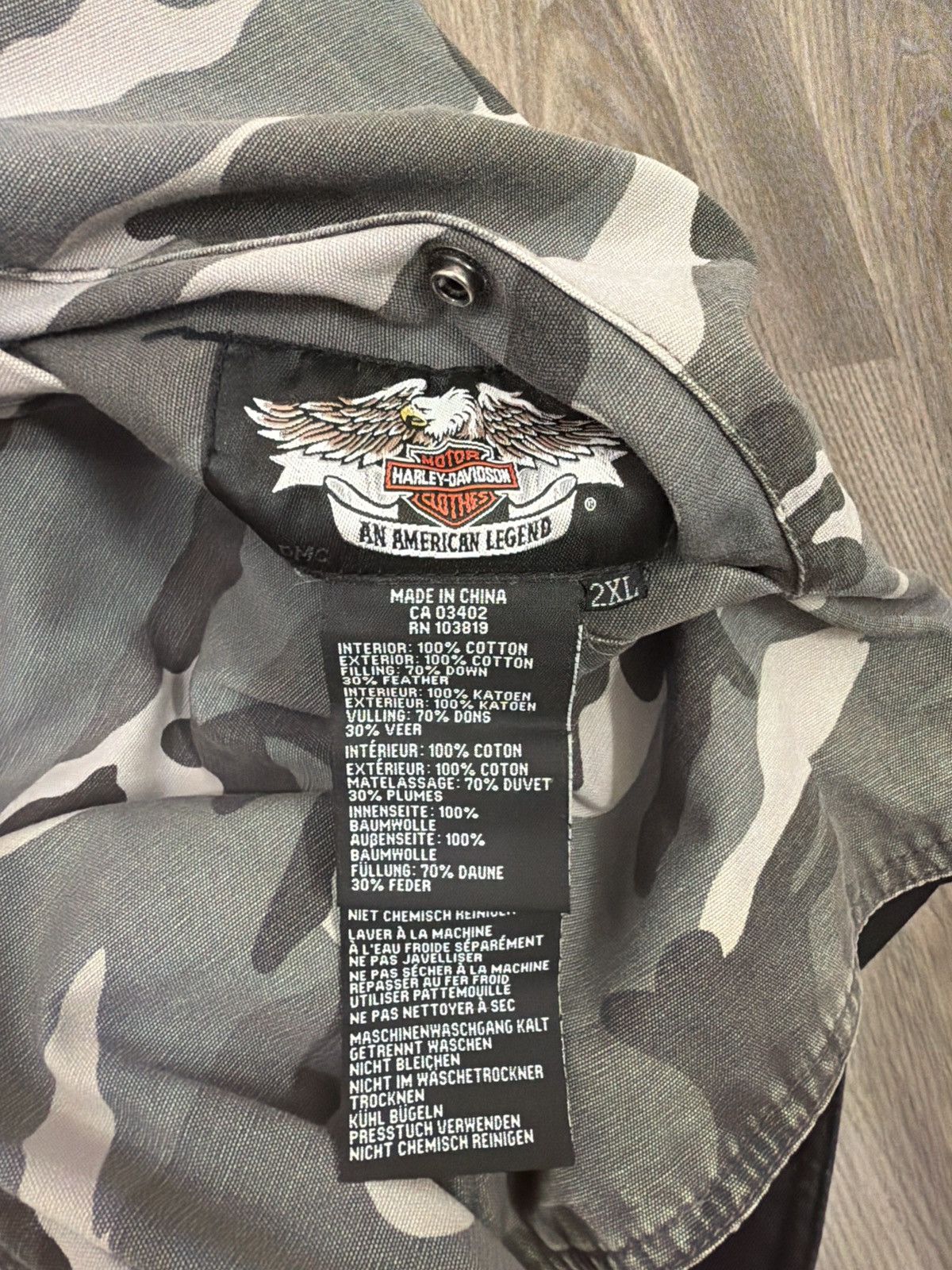 Harley Davidson Harley Davidson Reversible Vintage Jacket Size US XXL / EU 58 / 5 - 5 Thumbnail