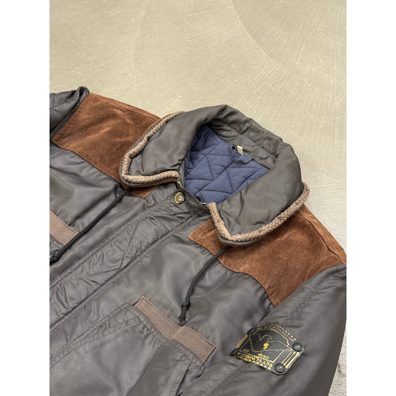 Giorgio Armani 1990s Emporio Armani aviator oversized bomber jacket Size US L / EU 52-54 / 3 - 8 Thumbnail