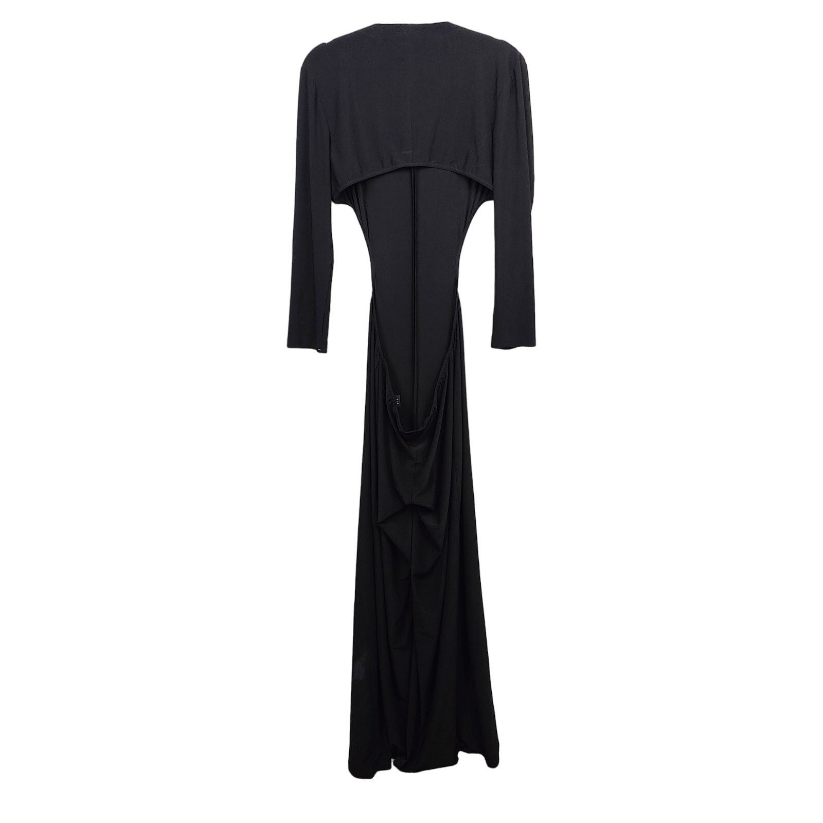 Norma Kamali Norma Kamali Long Sleeve Side Cut Out Jumpsuit Womens Large Size 30" / US 8 / IT 44 - 7 Thumbnail