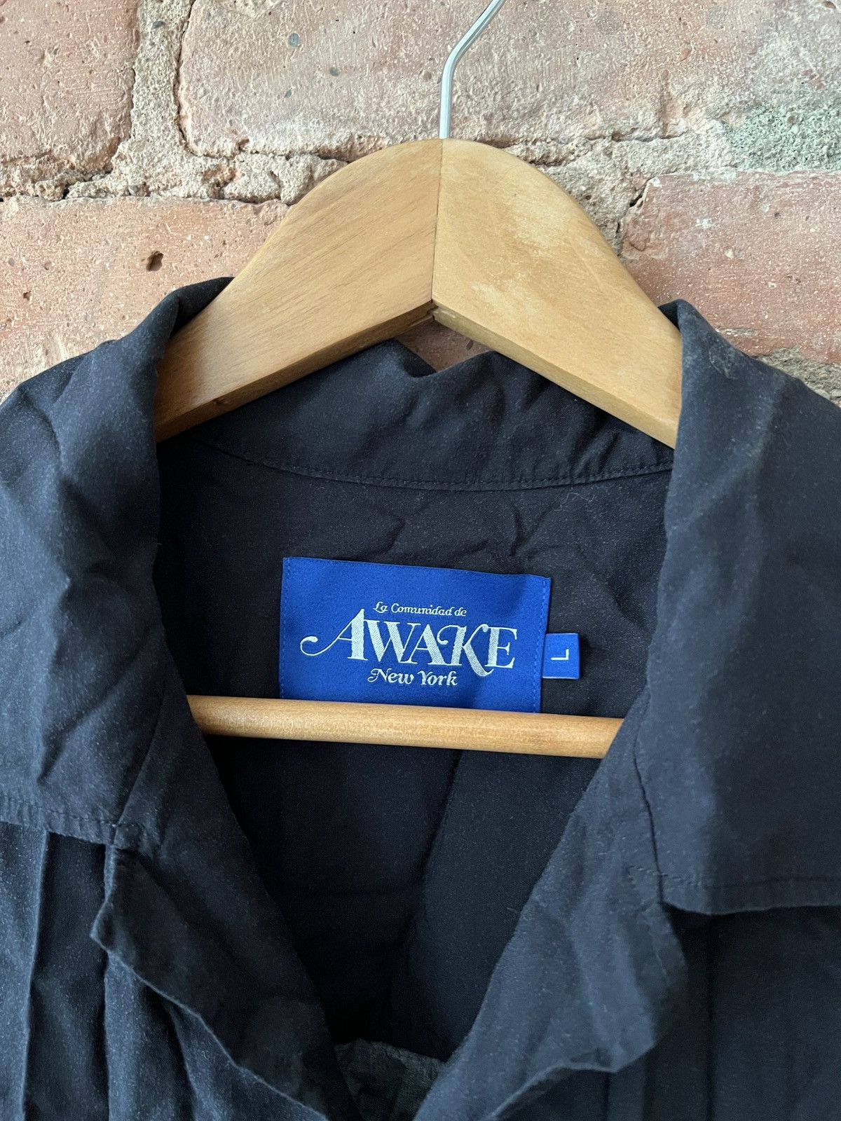 Awake NY Awake NY dice Hawaii shirt in black Size US L / EU 52-54 / 3 - 4 Thumbnail