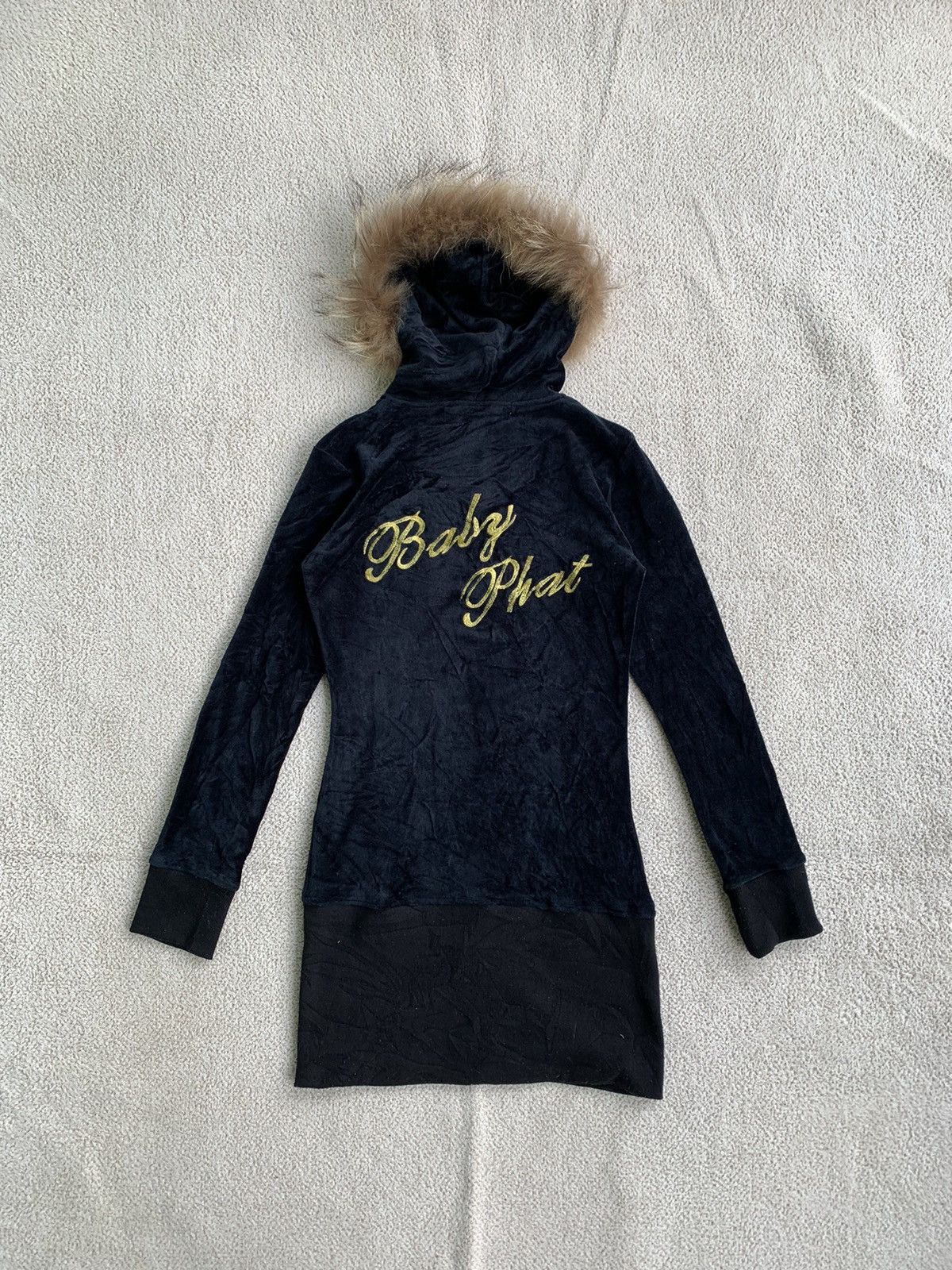 If Six Was Nine × Japanese Brand × Le Grande Bleu (L.G.B.) Baby Phat Fur Hoodie IfSixWasNine LGB style Size S / US 4 / IT 40 - 2 Thumbnail