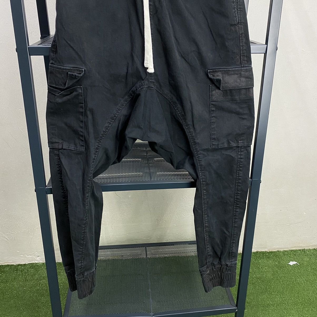 Gostar De Fuga Flared Drop Crotch Baggy Cargo Pants