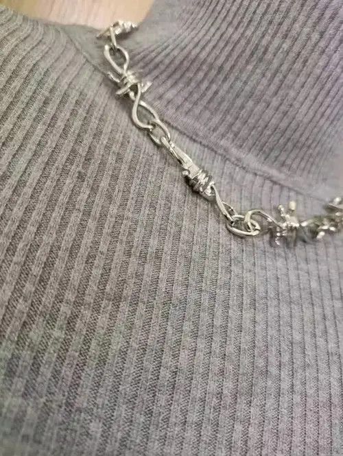 VIBE Punk Necklace Chain Choker Size ONE SIZE - 2 Thumbnail