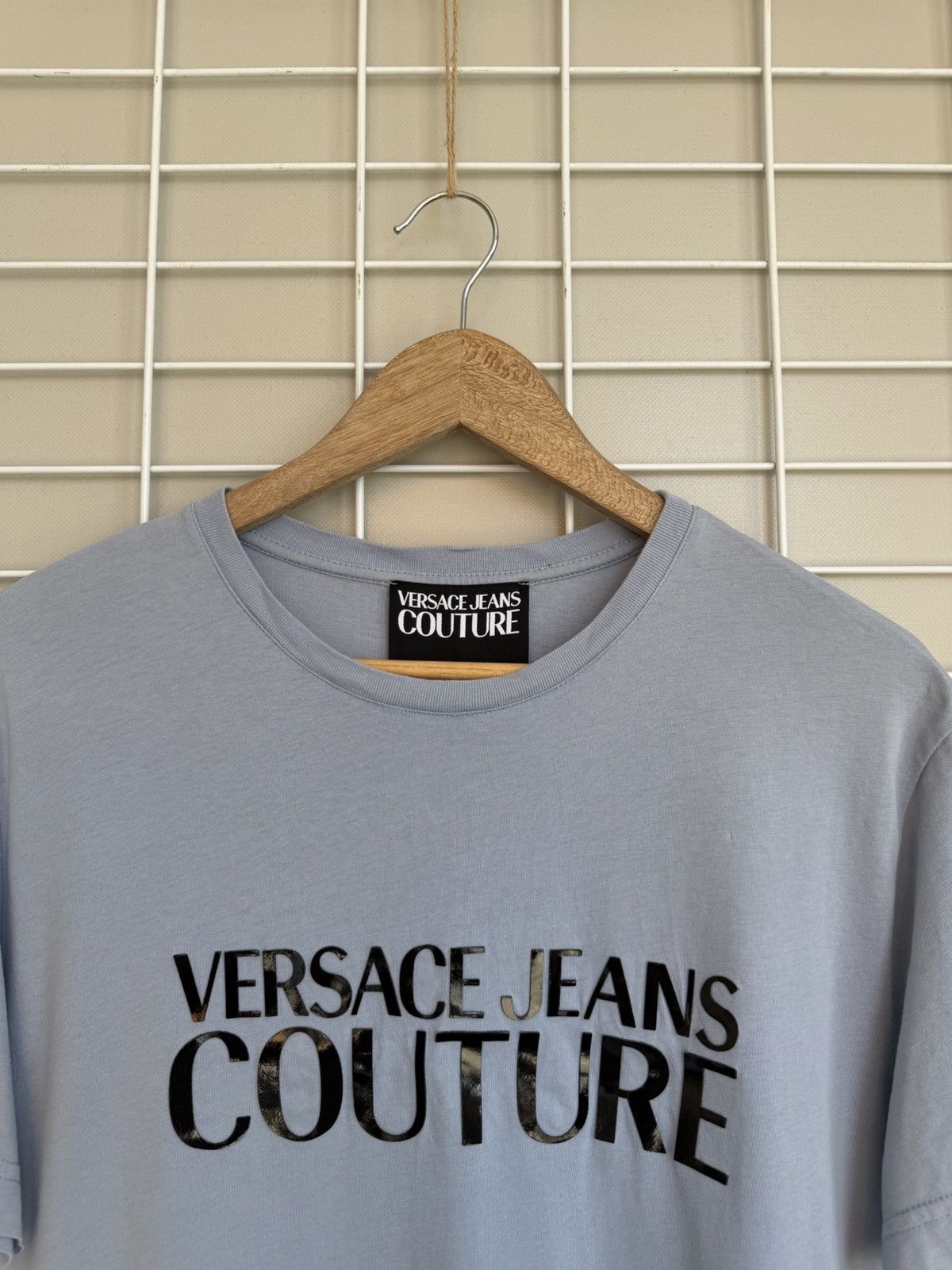 Versace Jeans Couture Versace Jeans Couture Logo-Print T-Shirt Mens Size M Cotton Size US M / EU 48-50 / 2 - 2 Thumbnail