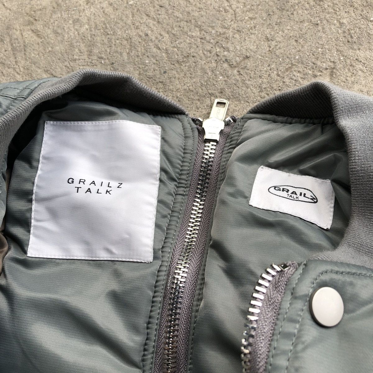 GRAILZ Grailz - Loose Fit Cotton Bomber Jacket - 2025AK18 Size US XXL / EU 58 / 5 - 11 Thumbnail