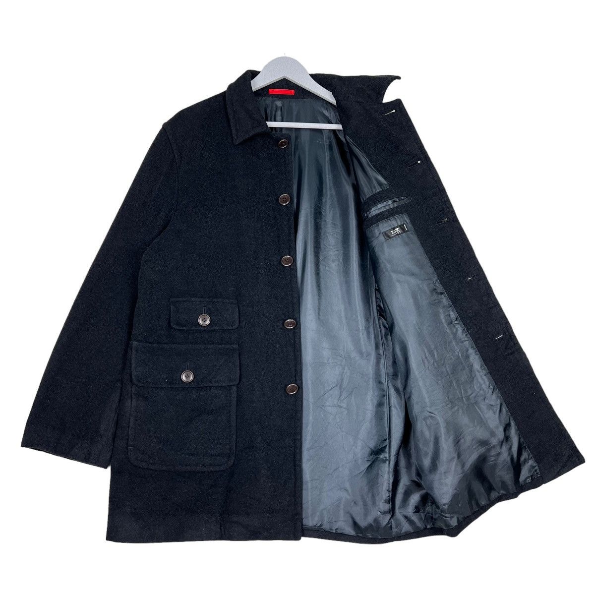 Japanese Brand 🔥 23 HOMME ONWARD PURE NEW WOOL COAT JACKET Size US M / EU 48-50 / 2 - 9 Thumbnail
