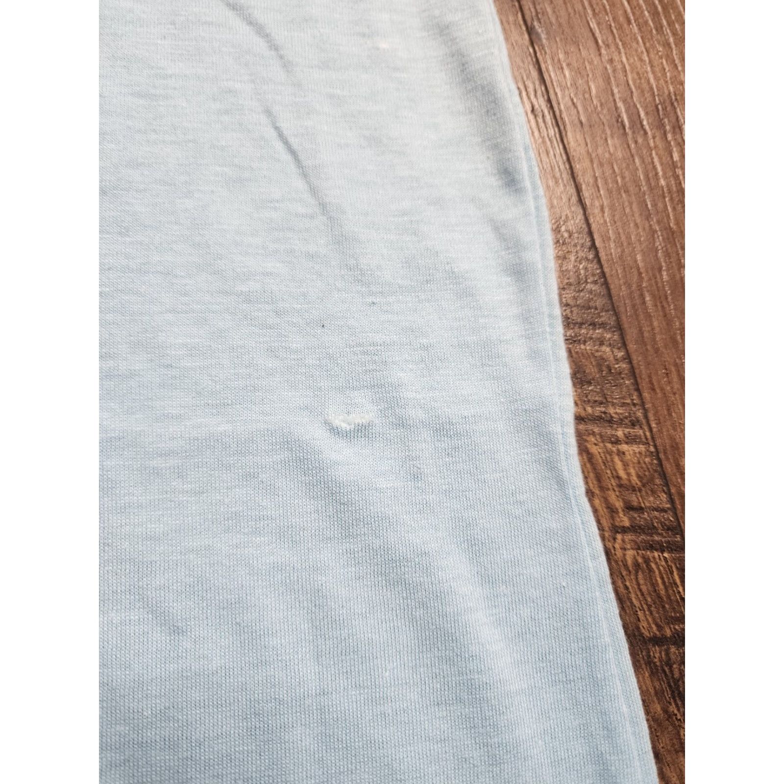 Vintage VINTAGE Sunshine Key FL T-Shirt Mens L Short Sleeve Blue 70s 70s Beach Logo Cotton Blend Regular Slim Fit Mens Size US L / EU 52-54 / 3 - 3 Thumbnail