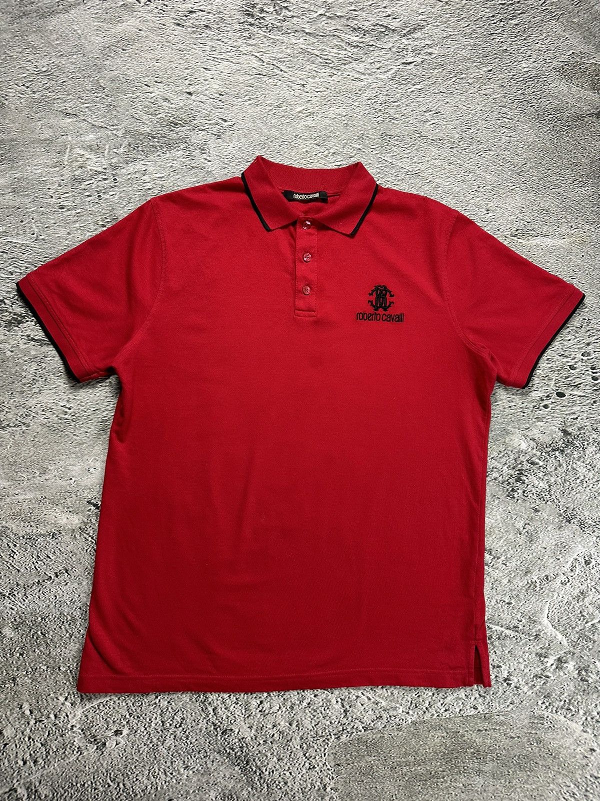 Roberto Cavalli Roberto Cavalli polo shirt red Size US L / EU 52-54 / 3 - 1 Thumbnail