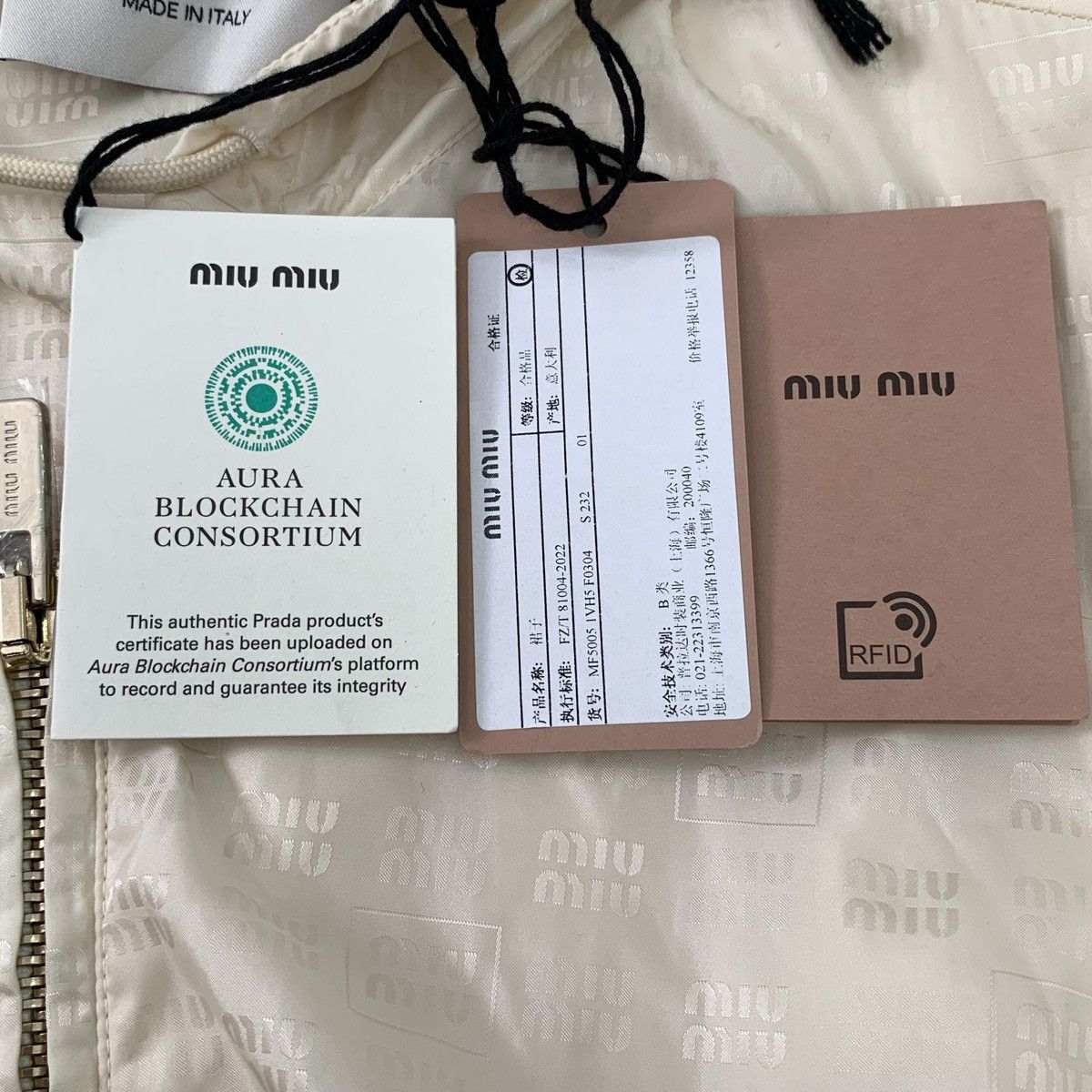 Miu Miu MiuMiu All-over Logo Printed Sleeveless Zip Dress K26WX Size S / US 4 / IT 40 - 6 Thumbnail