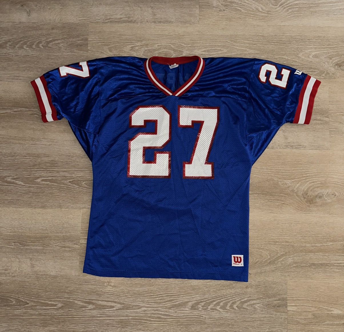 Vintage 90’s New York Giants Rodney Hampton Wilson Jersey