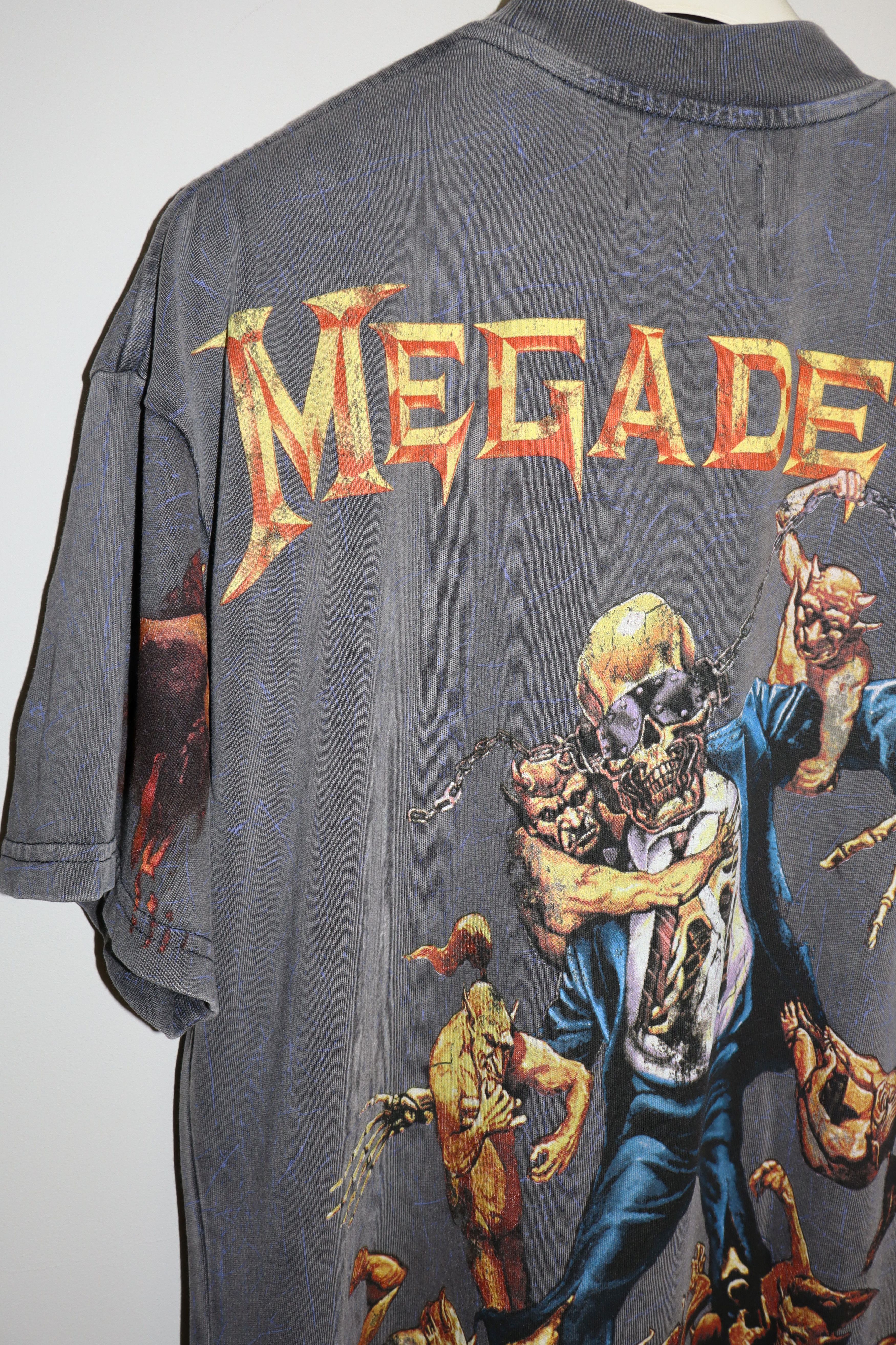Represent Clo. Oversized Megadeth limited edition t-shirt Size US S / EU 44-46 / 1 - 9 Thumbnail