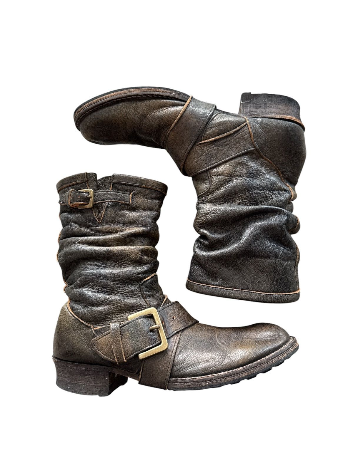 靴 Whoop'-de-doo' Archive Leather Boots archive Whoop de doo boots 28