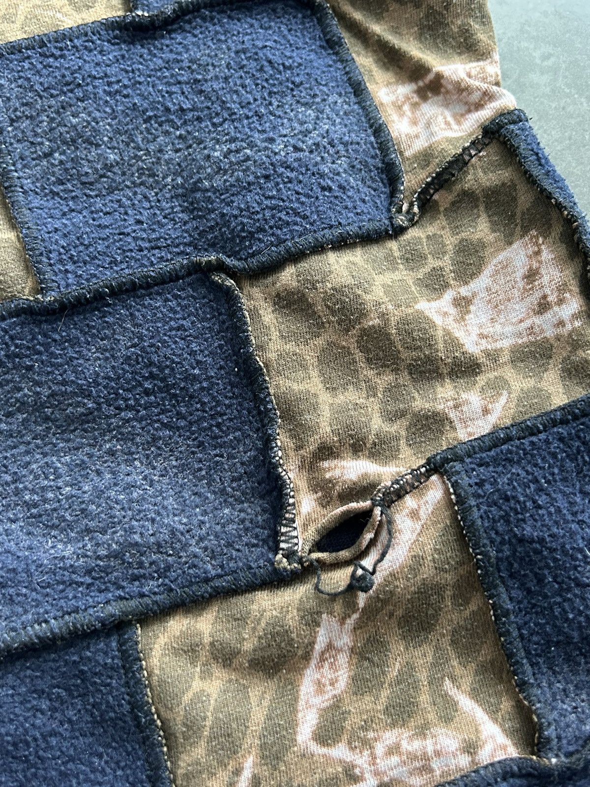 Handmade × Japanese Brand × Vintage Vintage Hand Made Mixed Fabric Long Sleeve archival Size XS / US 0-2 / IT 36-38 - 12 Thumbnail
