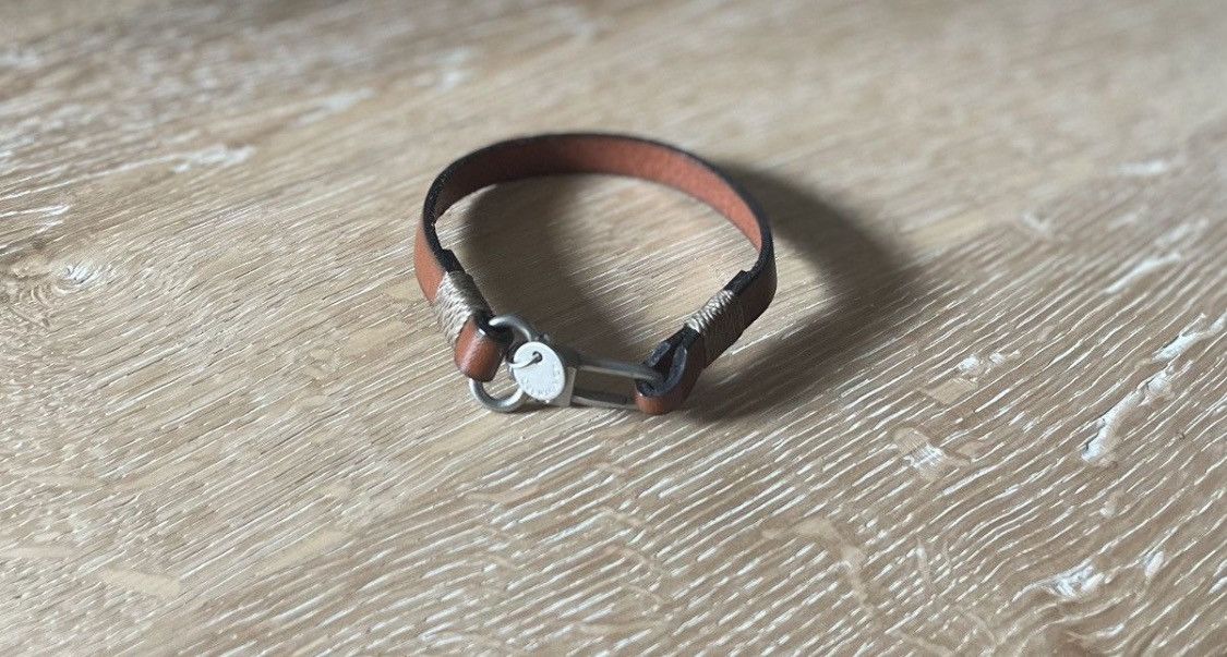 Caputo & Co. Burnished leather bracelet Size ONE SIZE - 1 Thumbnail