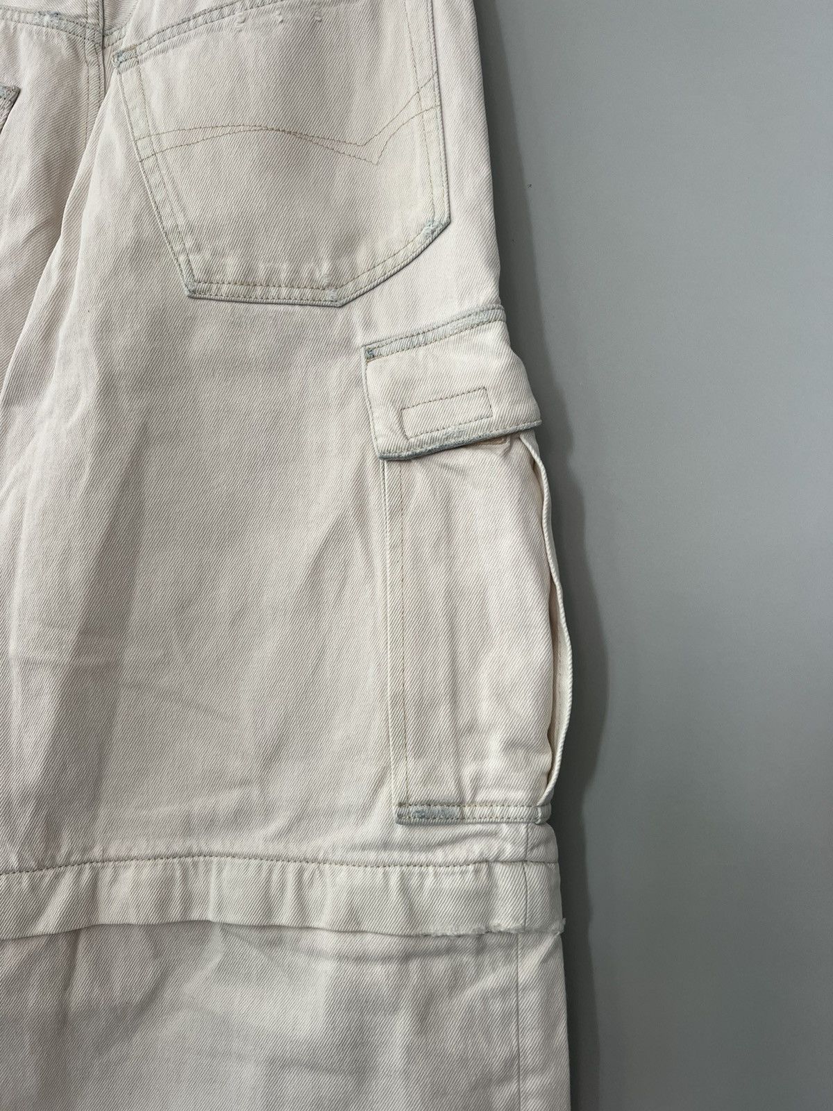 Balenciaga Balenciaga Denim Twill Baggy Cargo Pants Size US 29 - 7 Thumbnail