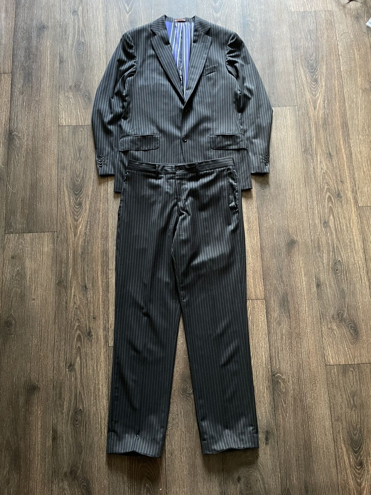 Etro Etro Mens Suit 100% Wool Size 50R Size 50R - 2 Thumbnail