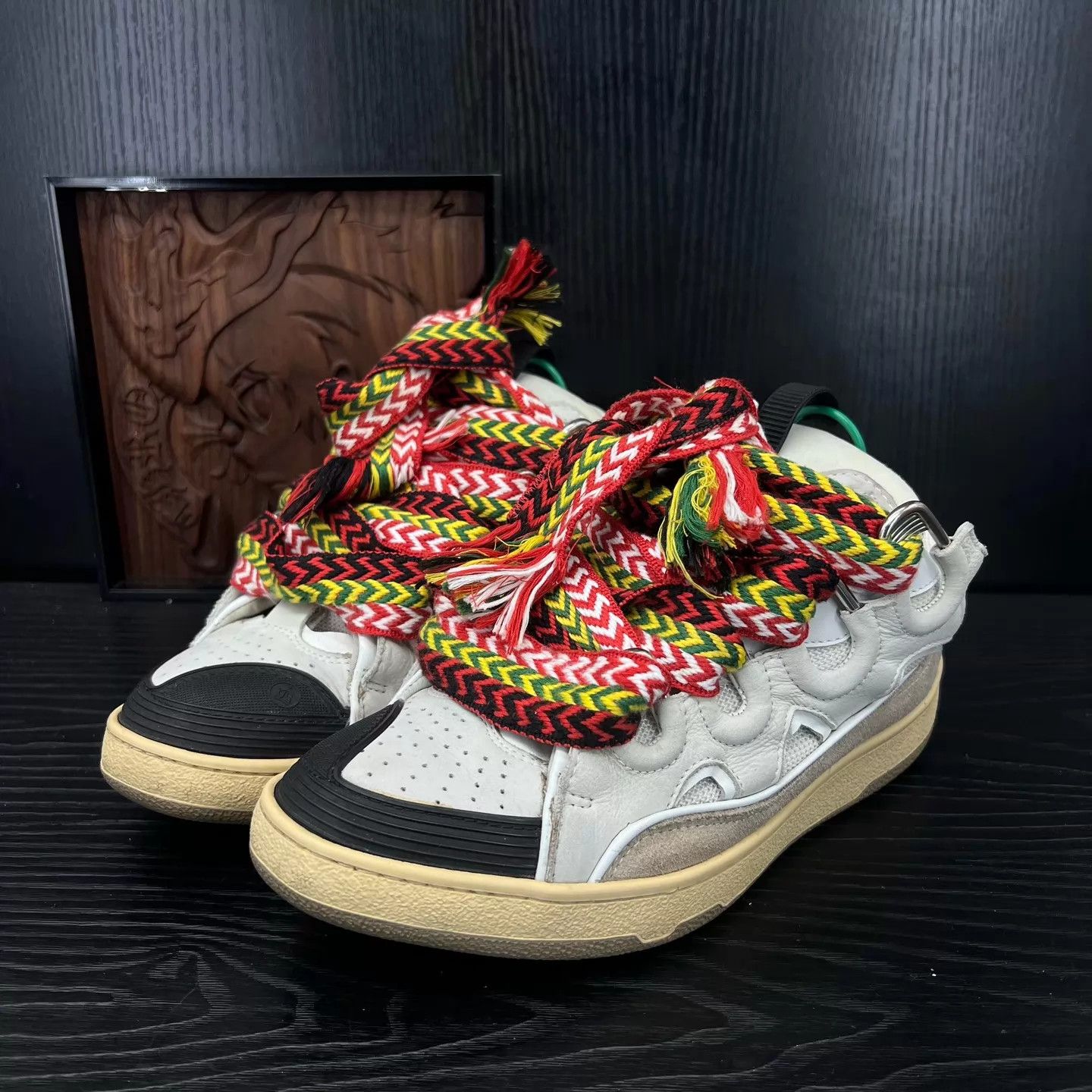 Lanvin Lanvin White Bread Shoes 41 Size US 8 / EU 41 - 1 Thumbnail