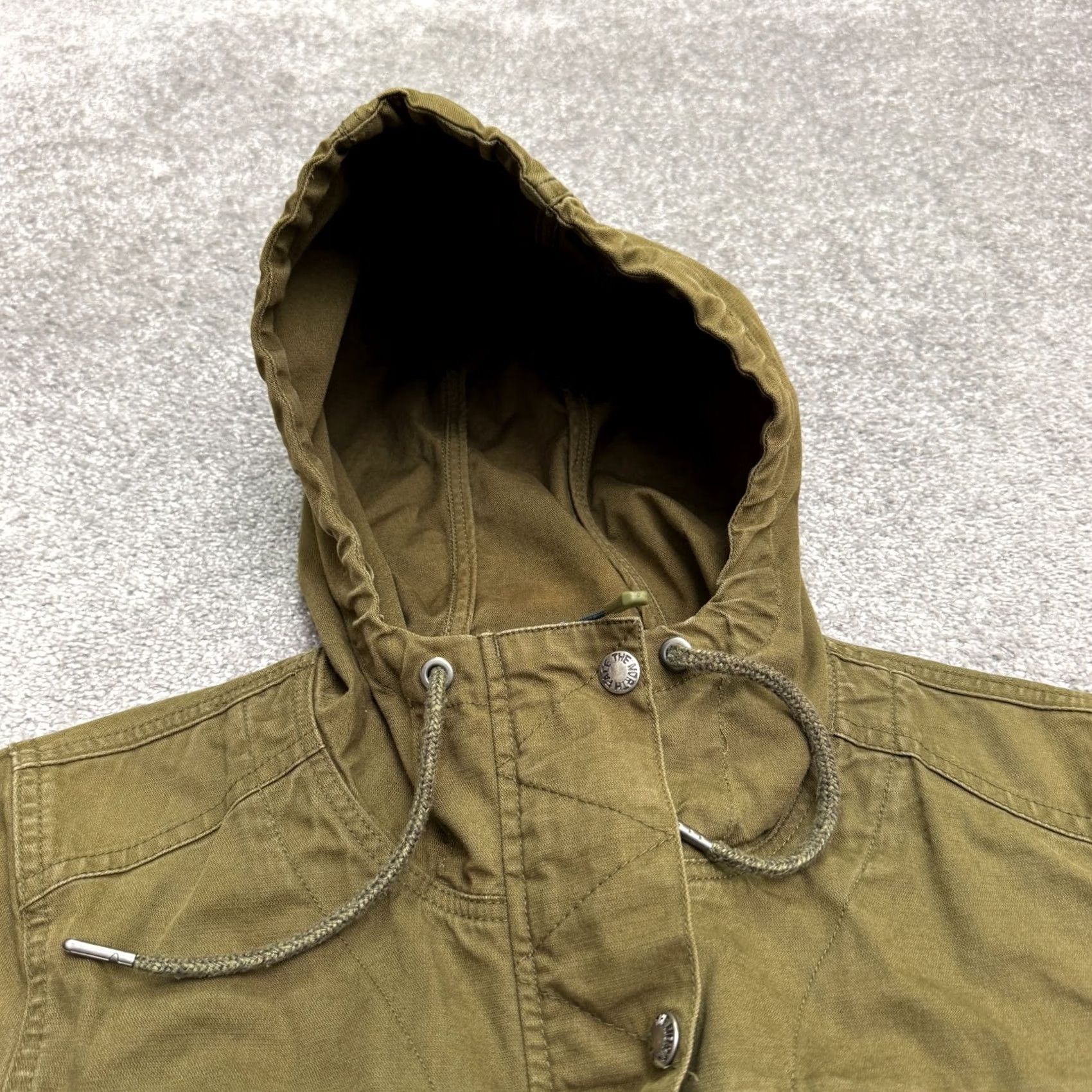 The North Face The North Face Womens Large Green Parka Jacket Hoodie Casual Outdoor Utility Size L / US 10 / IT 46 - 3 Thumbnail