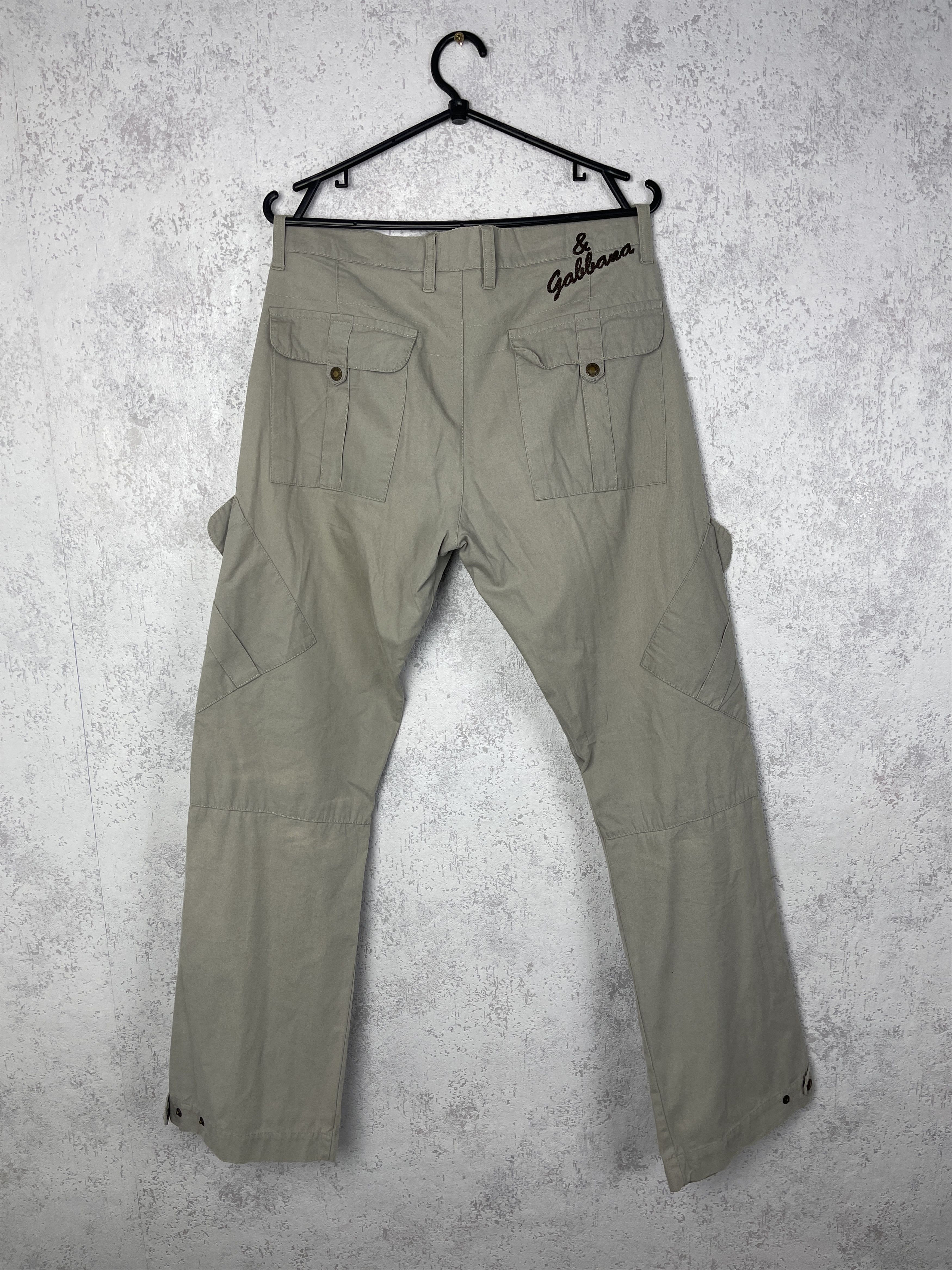 Dolce & Gabbana Dolce & Gabbana Vintage Cargo Pants Size 32" / US 10 / IT 46 - 2 Thumbnail