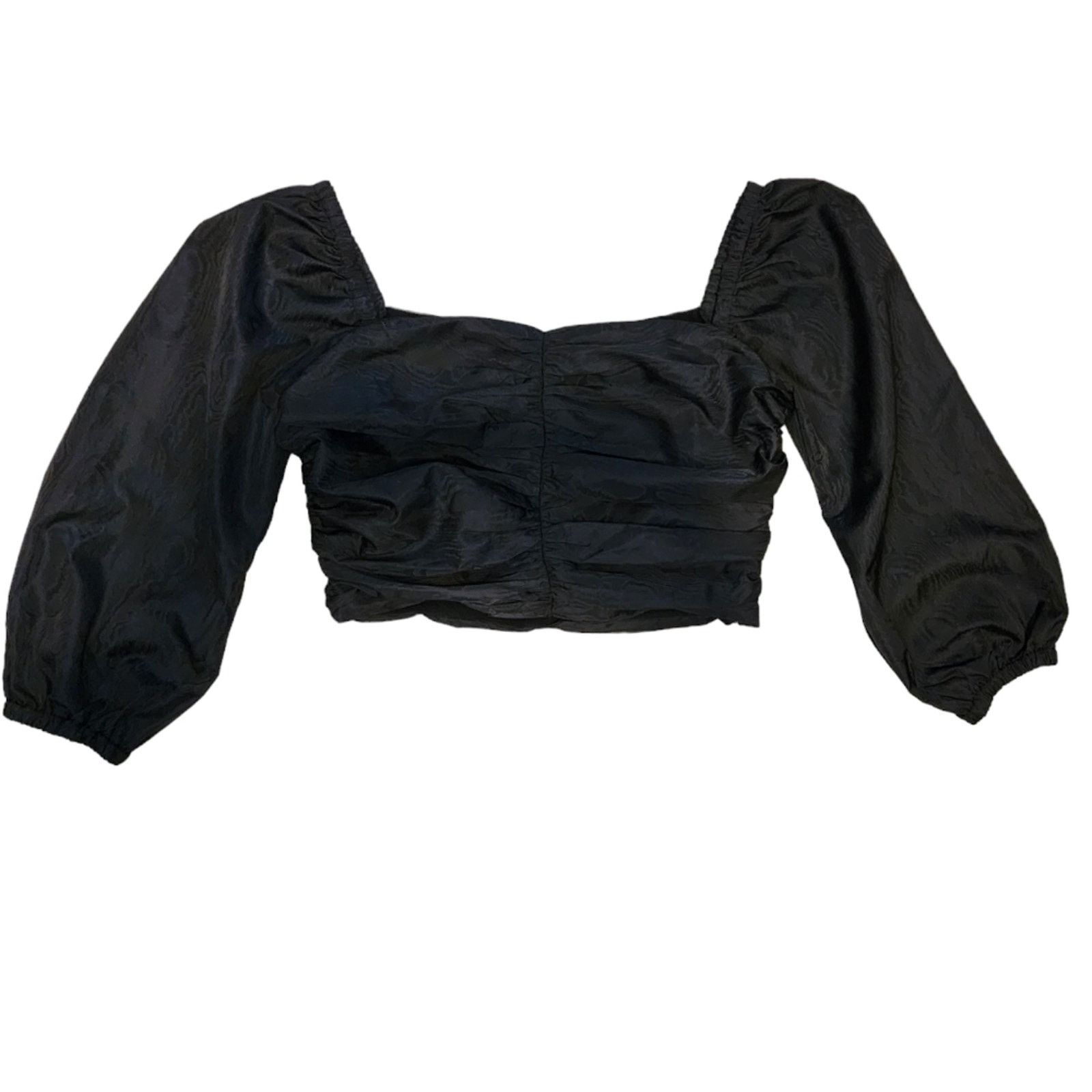 J.Crew J. Crew Romantic off shoulder ruched bodice Peasant Top 8 Size M / US 6-8 / IT 42-44 - 2 Thumbnail