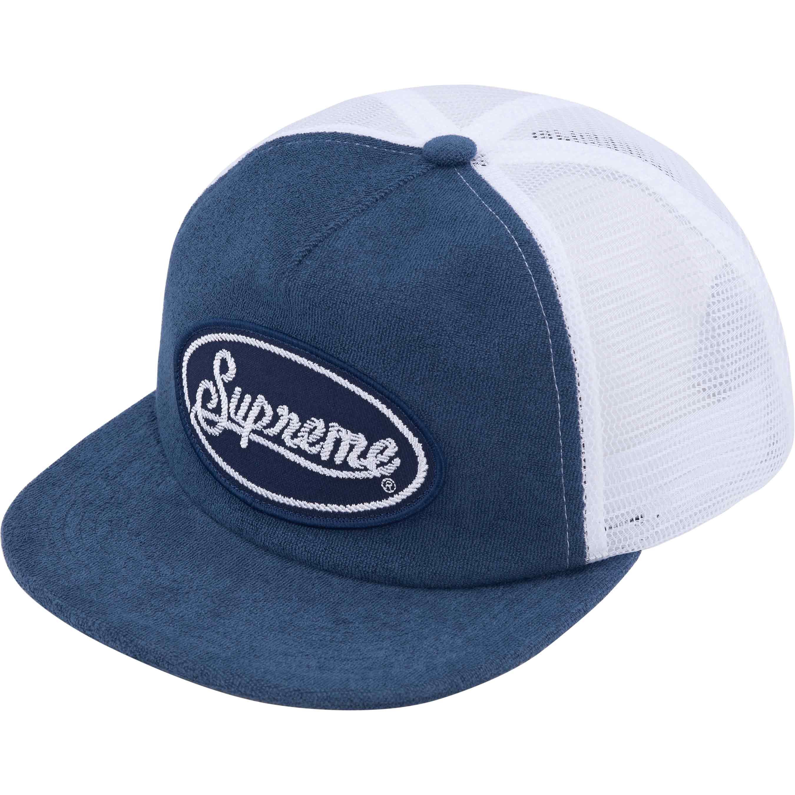 Supreme - Terry Mesh Back 5-Panel 黒 Supreme Terry Mesh Back 5 Panel SnapBack Hat Black | eBay