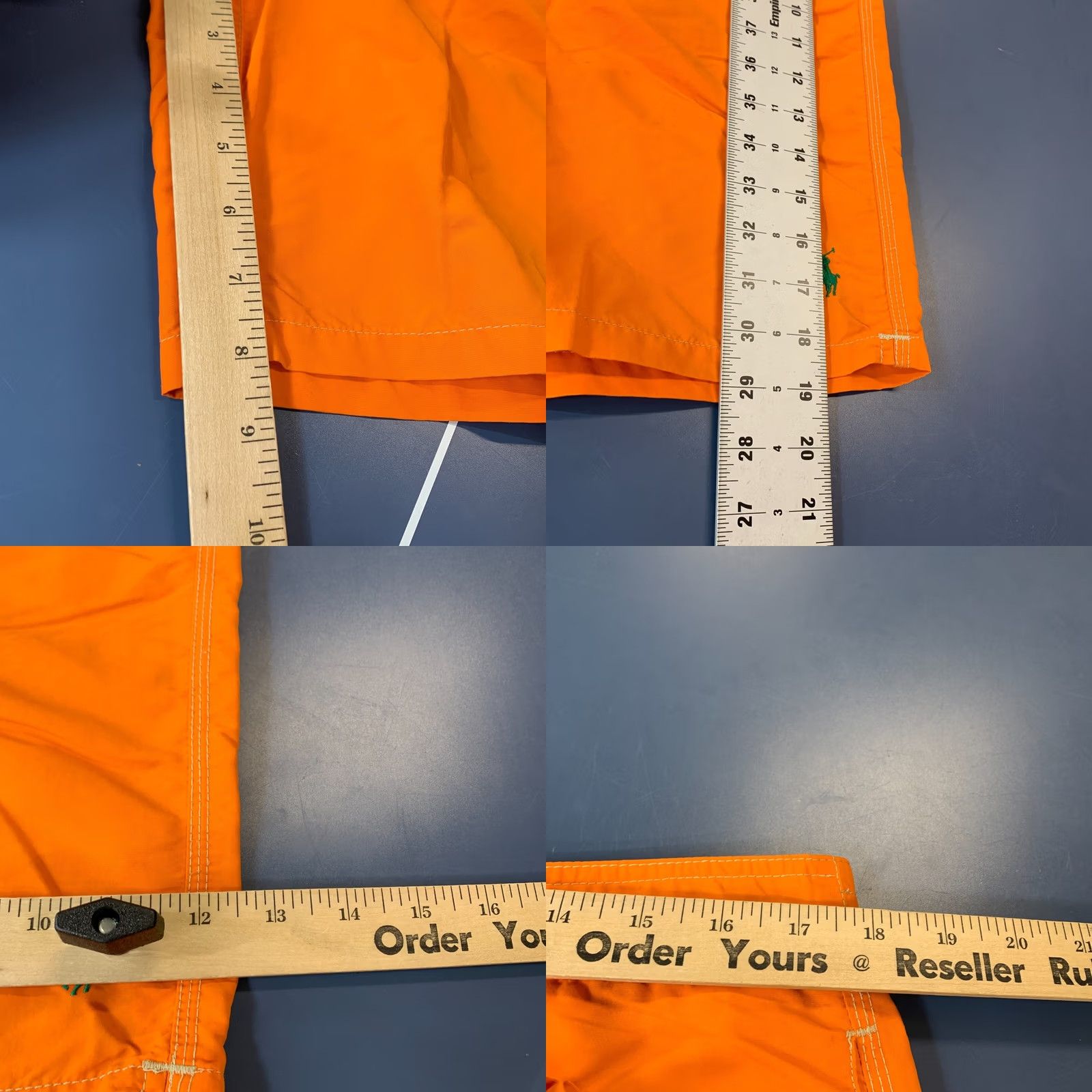 Polo Ralph Lauren Polo Ralph Lauren Swim Trunks Mens Medium Orange Green Pony Size US M / EU 48-50 / 2 - 9 Thumbnail