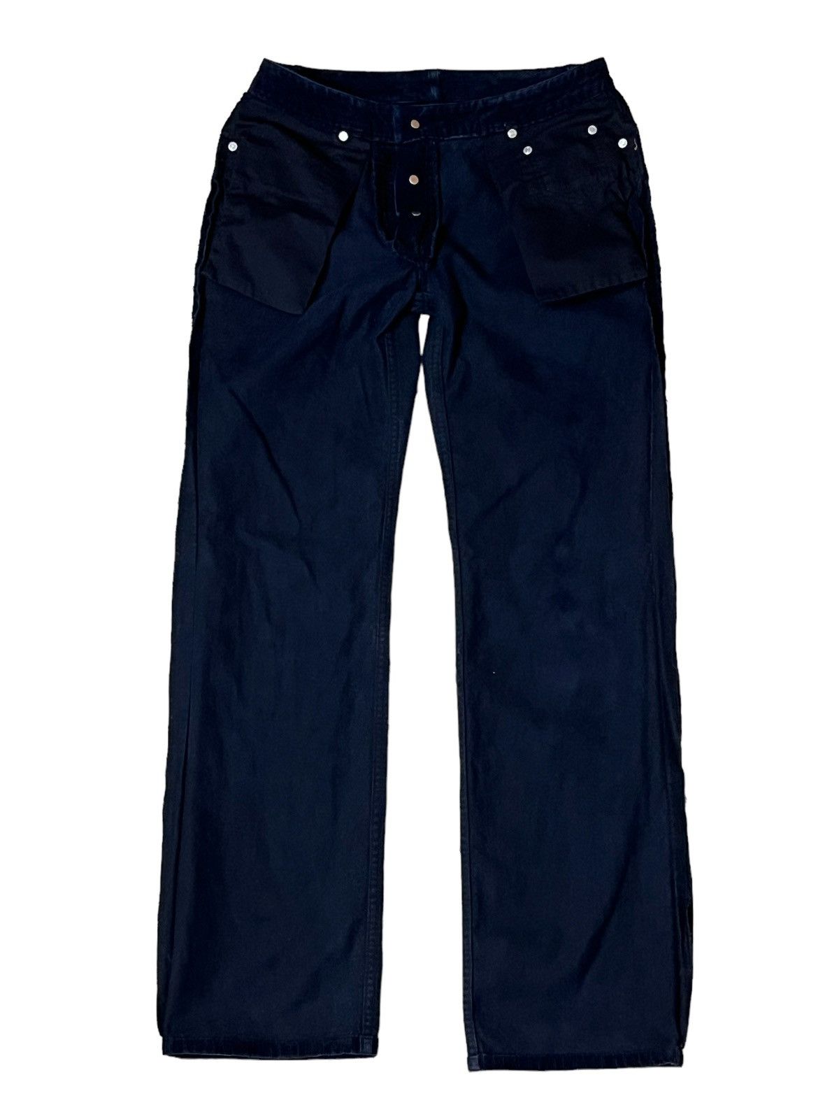 A.P.C. A.P.C RUE DE FLEURUS CORDUROY SUPER BLACK JEANS Size US 29 - 3 Thumbnail
