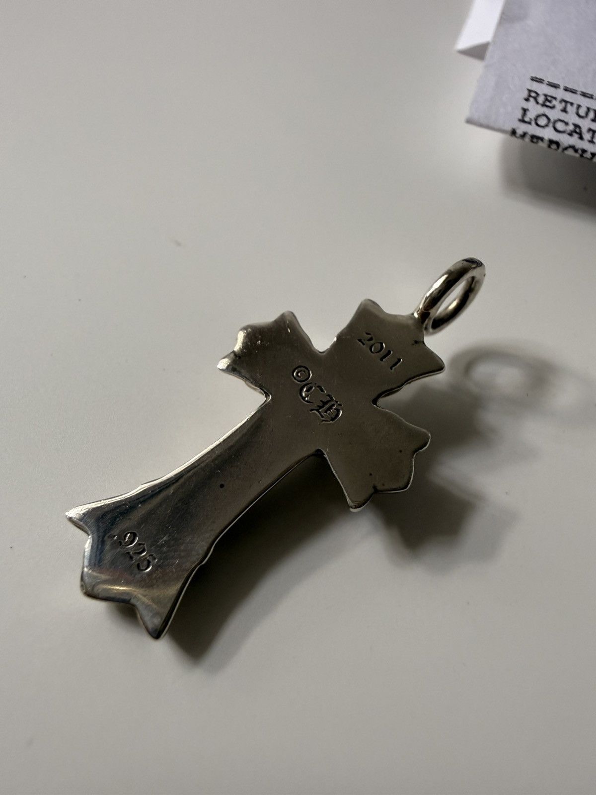 Chrome Hearts Chrome hearts double cross tiny pendant Size ONE SIZE - 4 Thumbnail