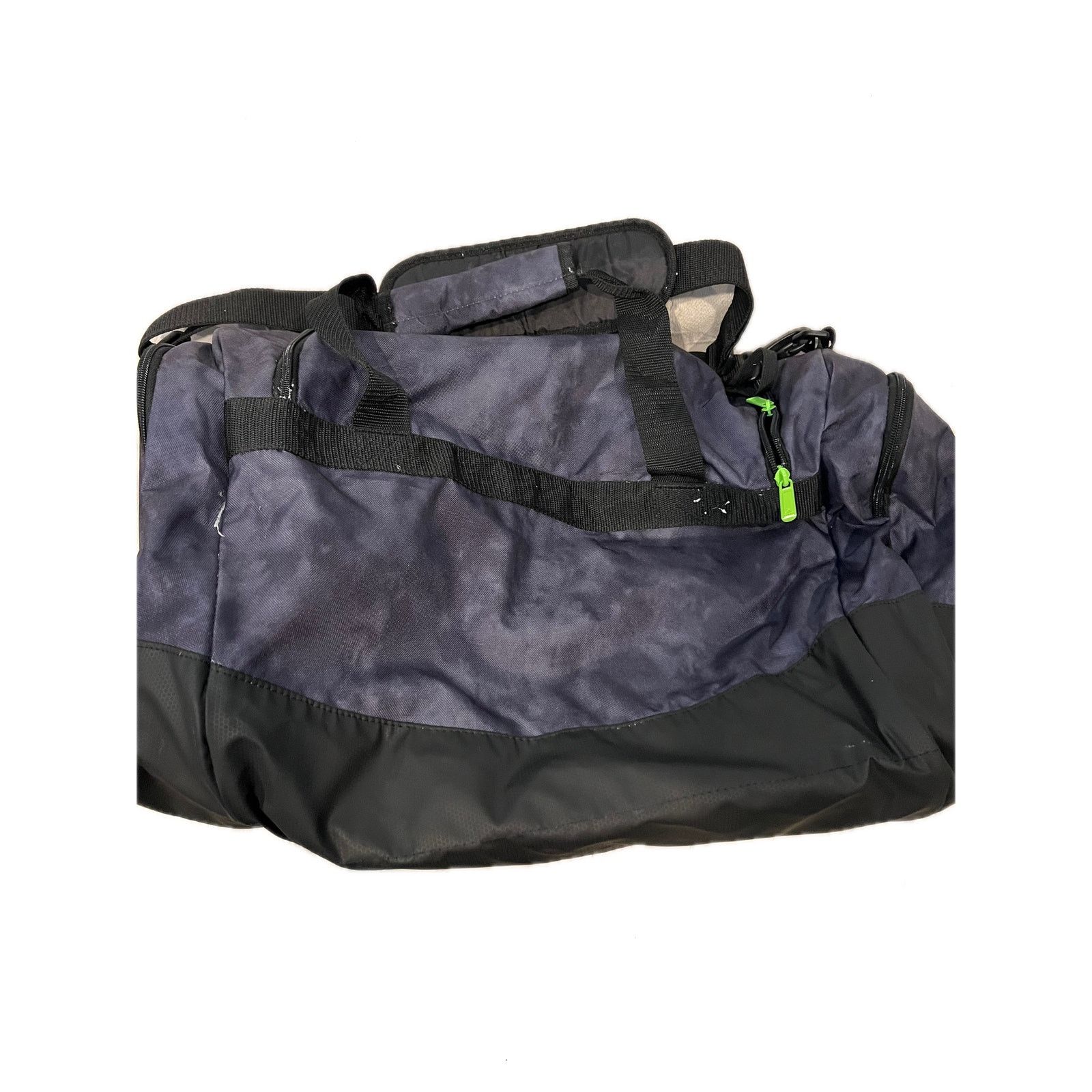 Adidas Adidas Defender Medium 20"x12"x12" Gray Green Duffel Gym Bag Size ONE SIZE - 2 Thumbnail