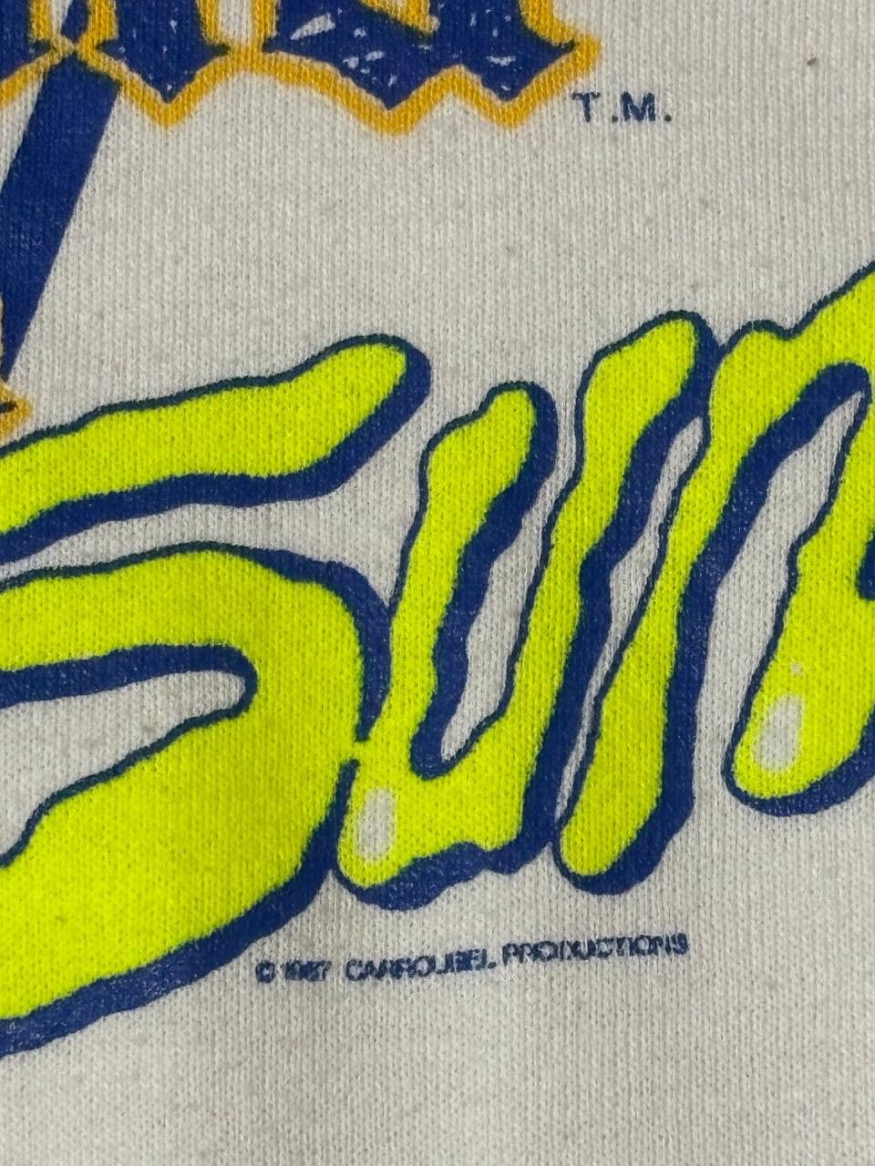 Fruit Of The Loom RARE 80s Corona Extra Liquid Sun Hoodie - Fruit of the Loom Size US XL / EU 56 / 4 - 6 Thumbnail