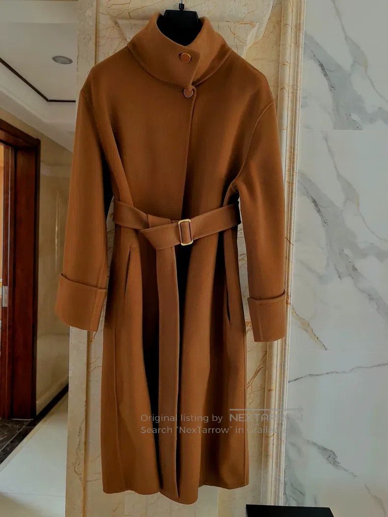 Loro Piana Autumn and winter classic double-sided caramel