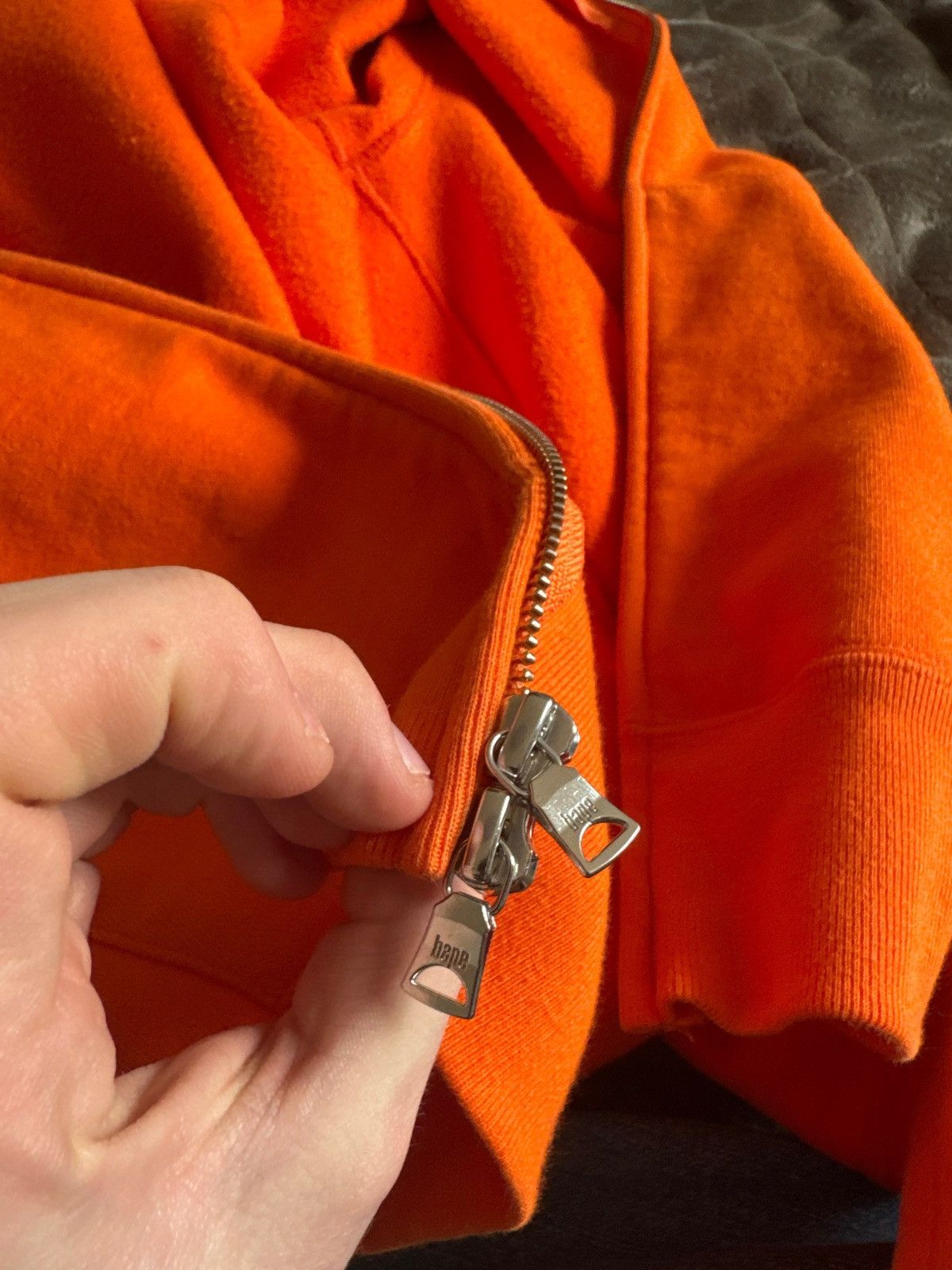 Bape Bape (A bathing ape) orange tiger full zip hoodie Size US M / EU 48-50 / 2 - 7 Thumbnail