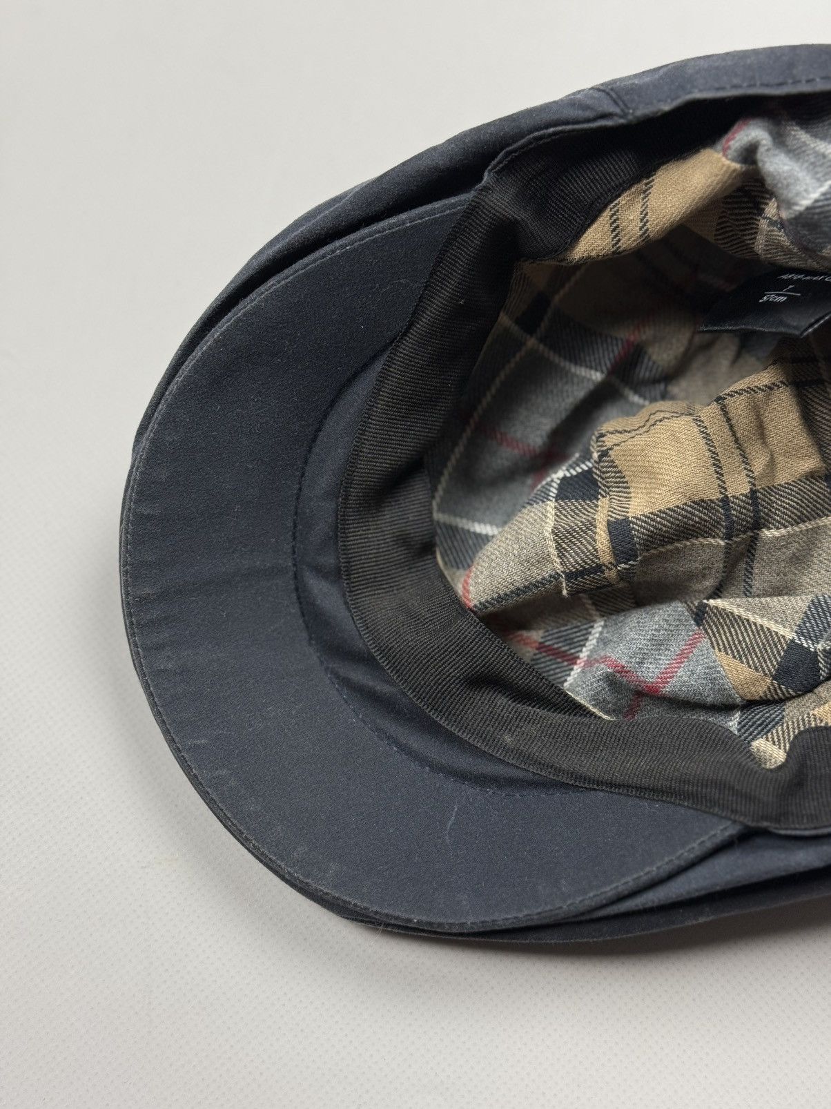 Barbour Barbour Wax Waxed Cotton A818 Flat Cap Hat Size 7 / 57 Cm Size ONE SIZE - 14 Thumbnail