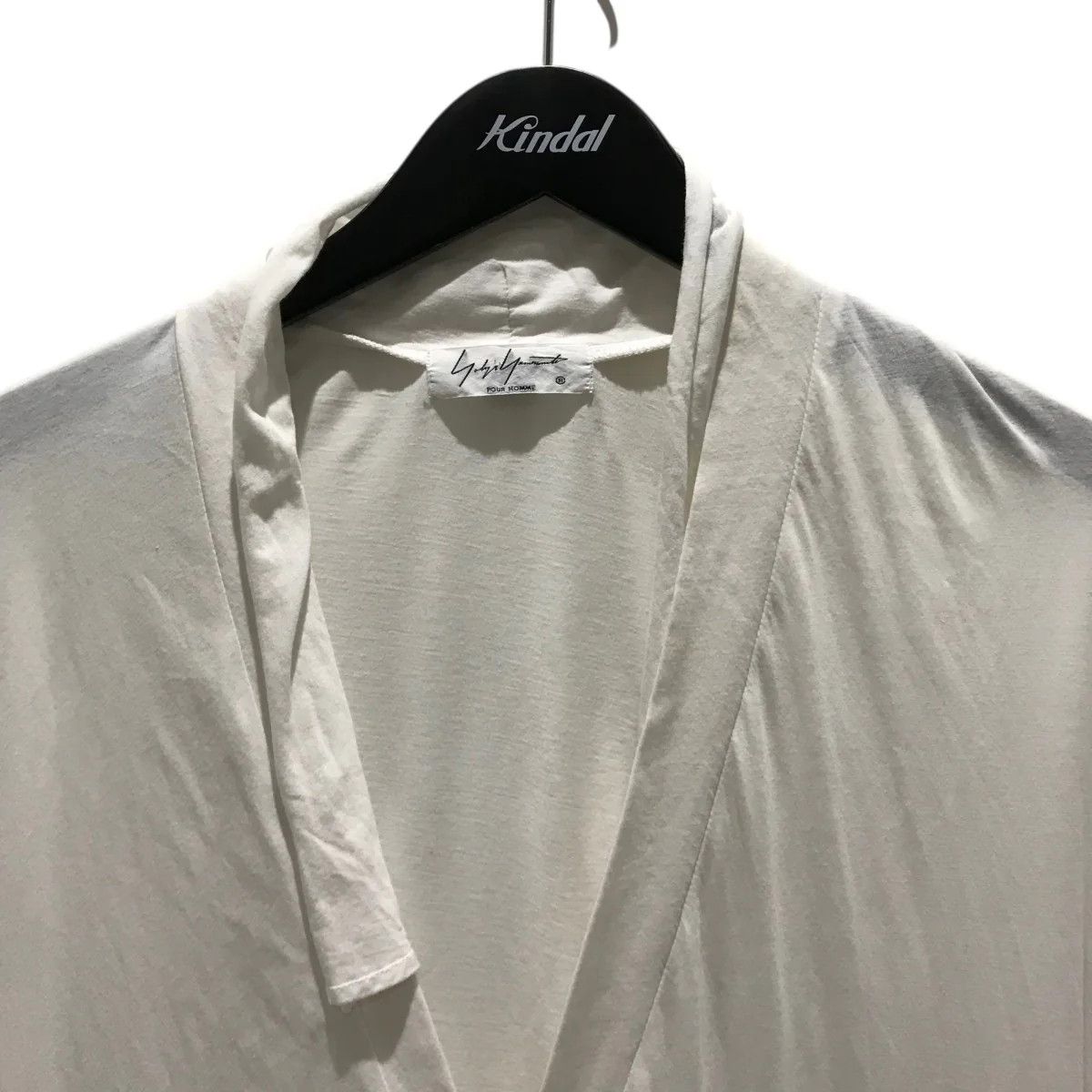 Yohji Yamamoto Yohji Yamamoto pour homme white/ Cut and sew shirt Size US L / EU 52-54 / 3 - 3 Thumbnail