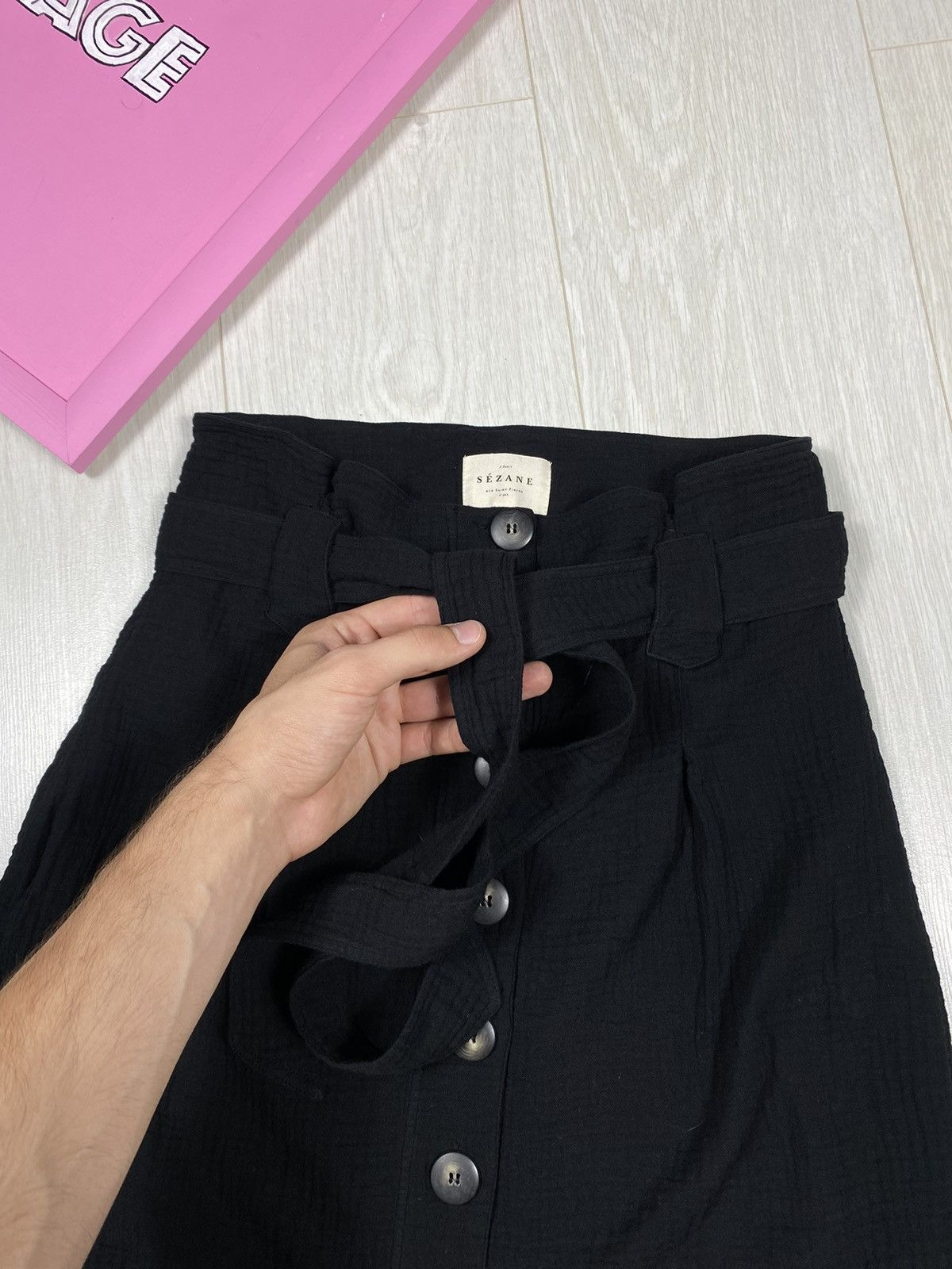 Sezane Sezane Hayda Skirt Gauze SS21 Size 26" / US 2 / IT 38 - 7 Thumbnail