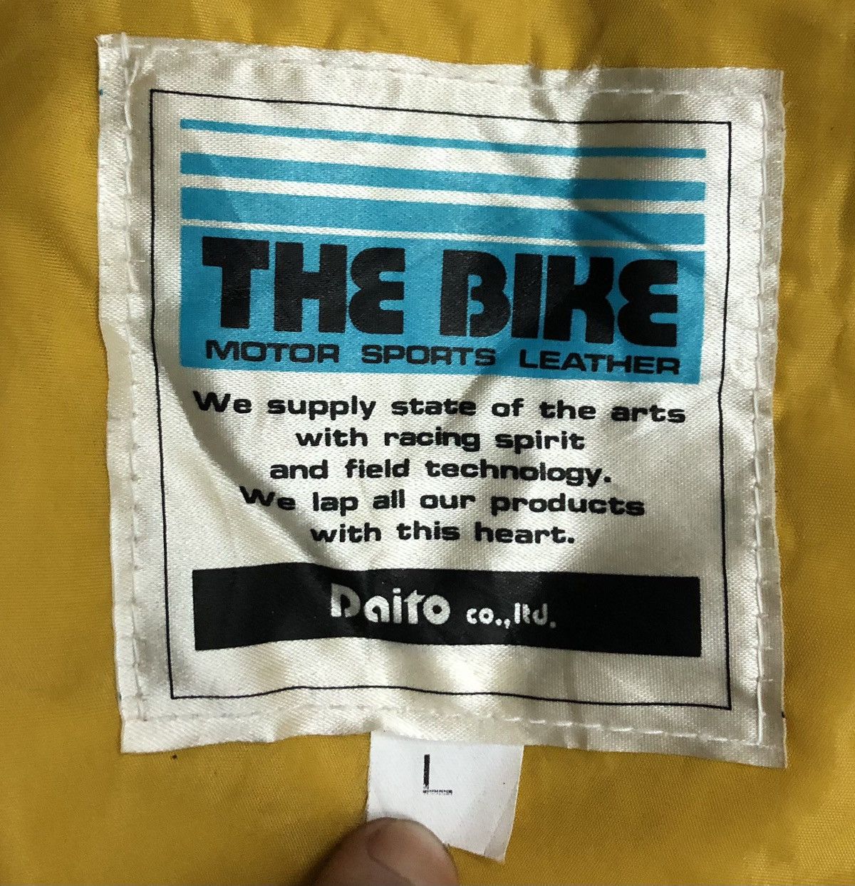 Vintage Vintage THE BIKE Squad-Jac Aviator Jacket by Daito Co. Ltd. Size US L / EU 52-54 / 3 - 19 Thumbnail