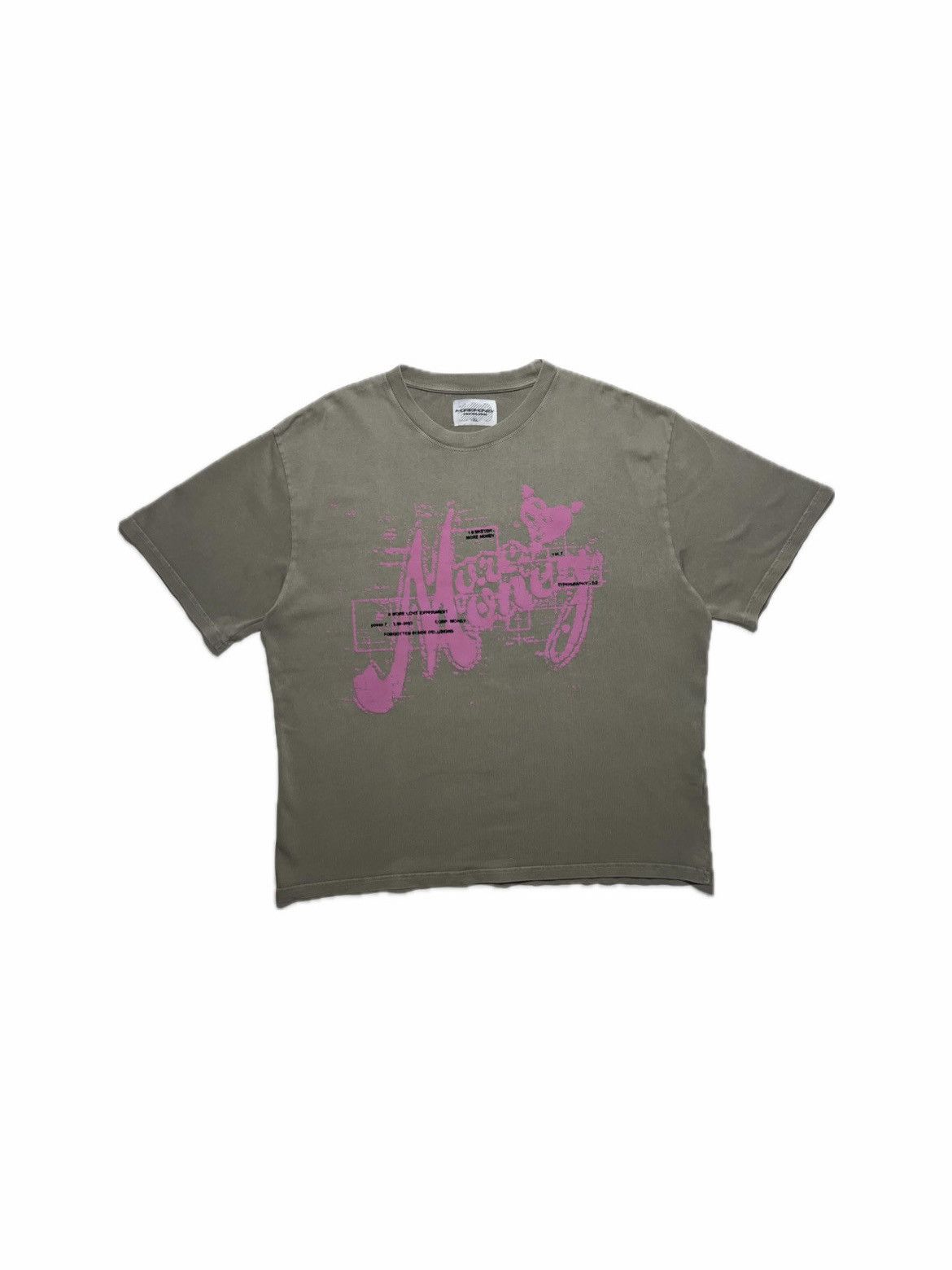 Japanese Brand More Money More Love boxy fit T-shirt Y2K Size US XL / EU 56 / 4 - 1 Thumbnail