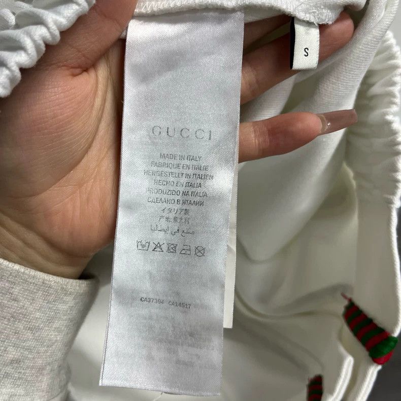 Gucci Gucci White hemp lace embroidered V-neck jacket 2504-Nextar Size S / US 4 / IT 40 - 4 Thumbnail