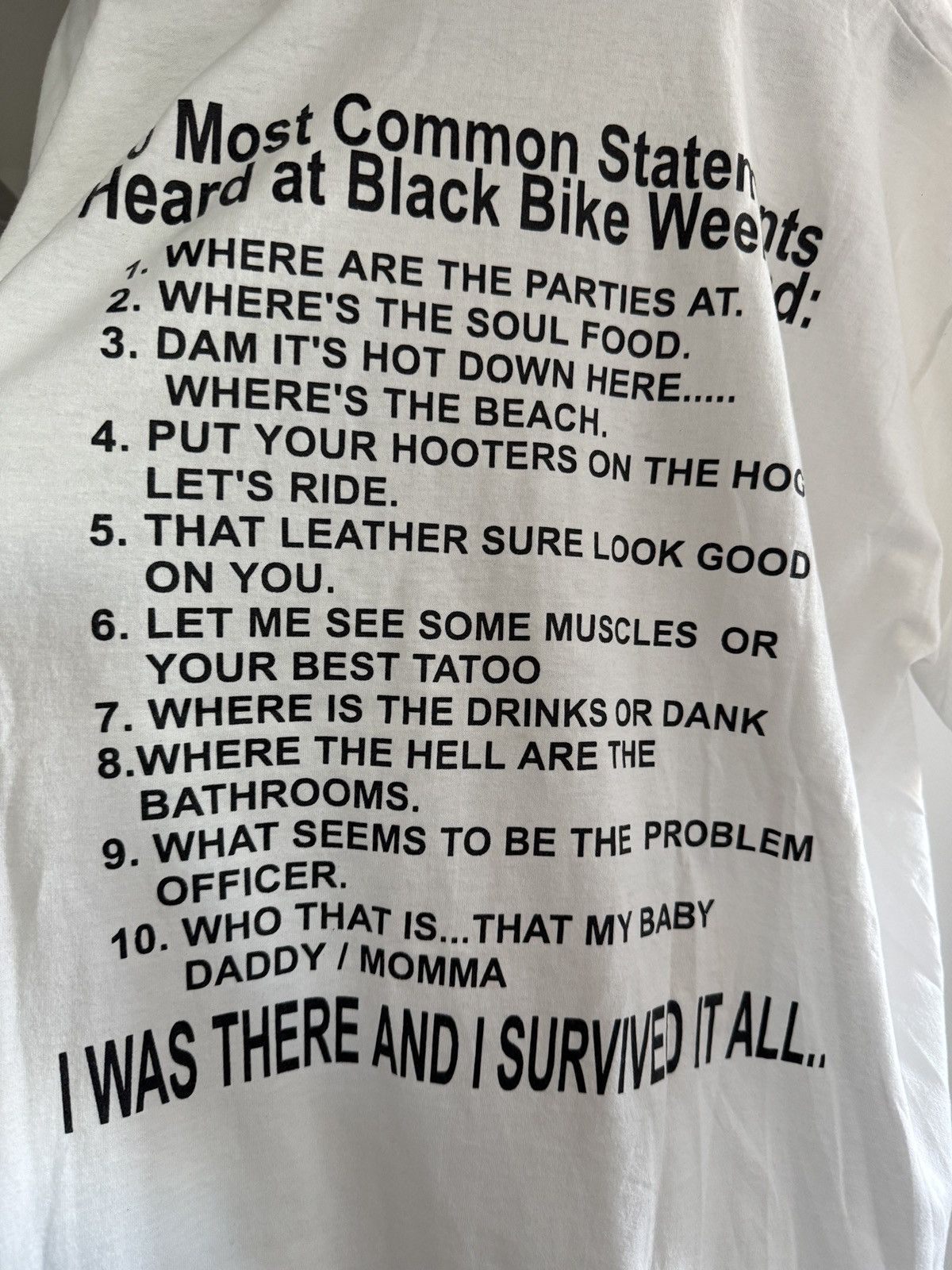 Harley Davidson *RARE* 90s VINTAGE HARLEY DAVIDSON ATLANTIC BEACH BLACK WEEK Size US XXL / EU 58 / 5 - 6 Thumbnail