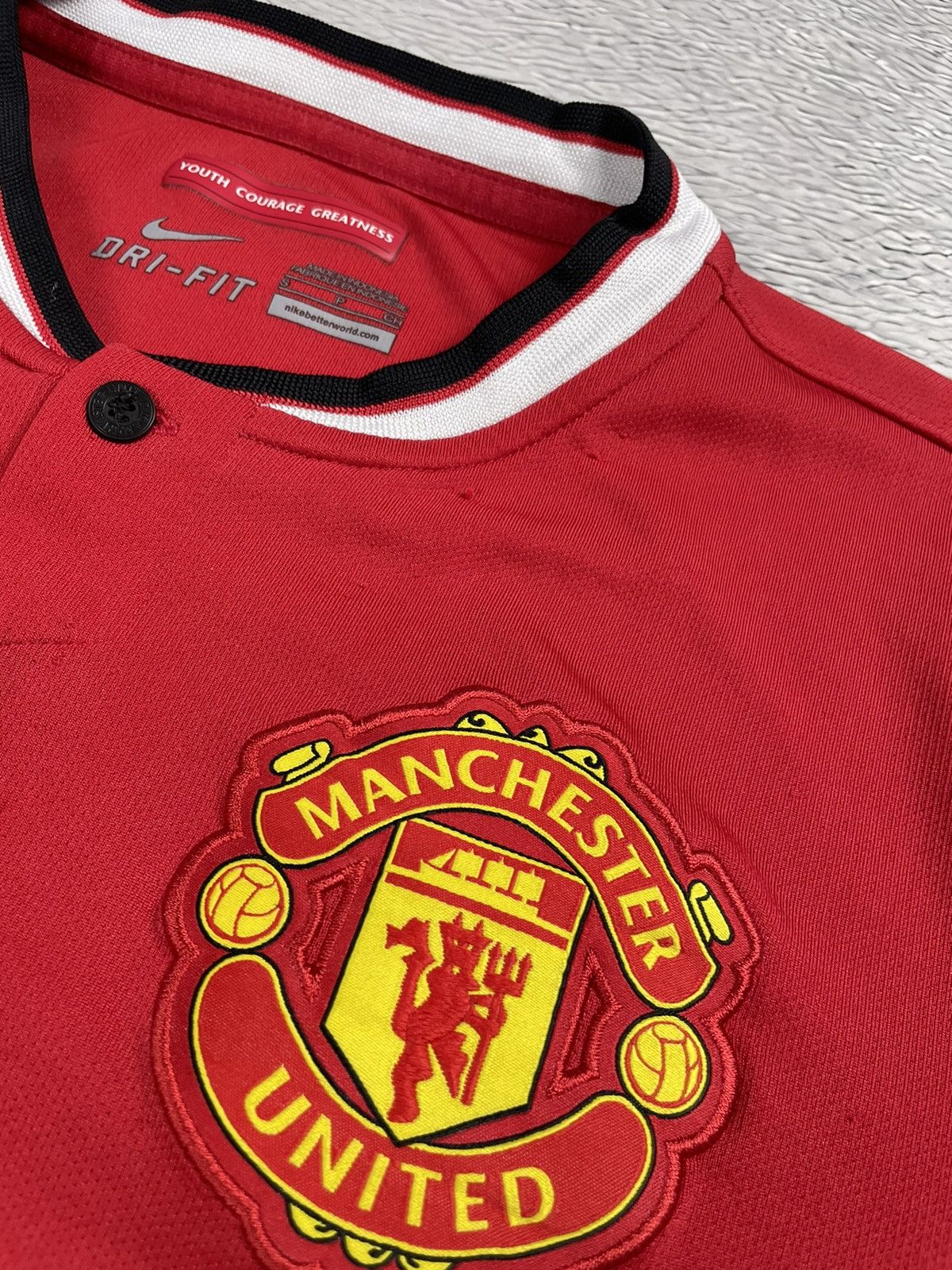 Nike Vintage Manchester United 2014/15 Nike Jersey blokcore Size US S / EU 44-46 / 1 - 9 Thumbnail