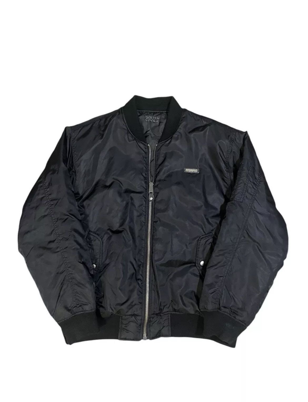 90's SouthPole Reversible MA-1 Jacket Vintage Southpole Down