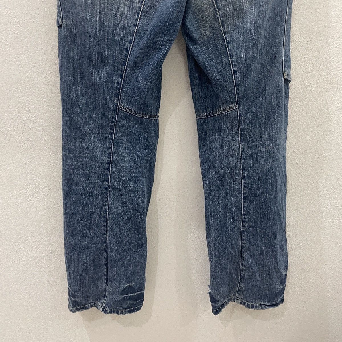 Japanese Brand Vintage Freesoul Tactical Distressed Denim Jeans Size US 32 / EU 48 - 11 Thumbnail