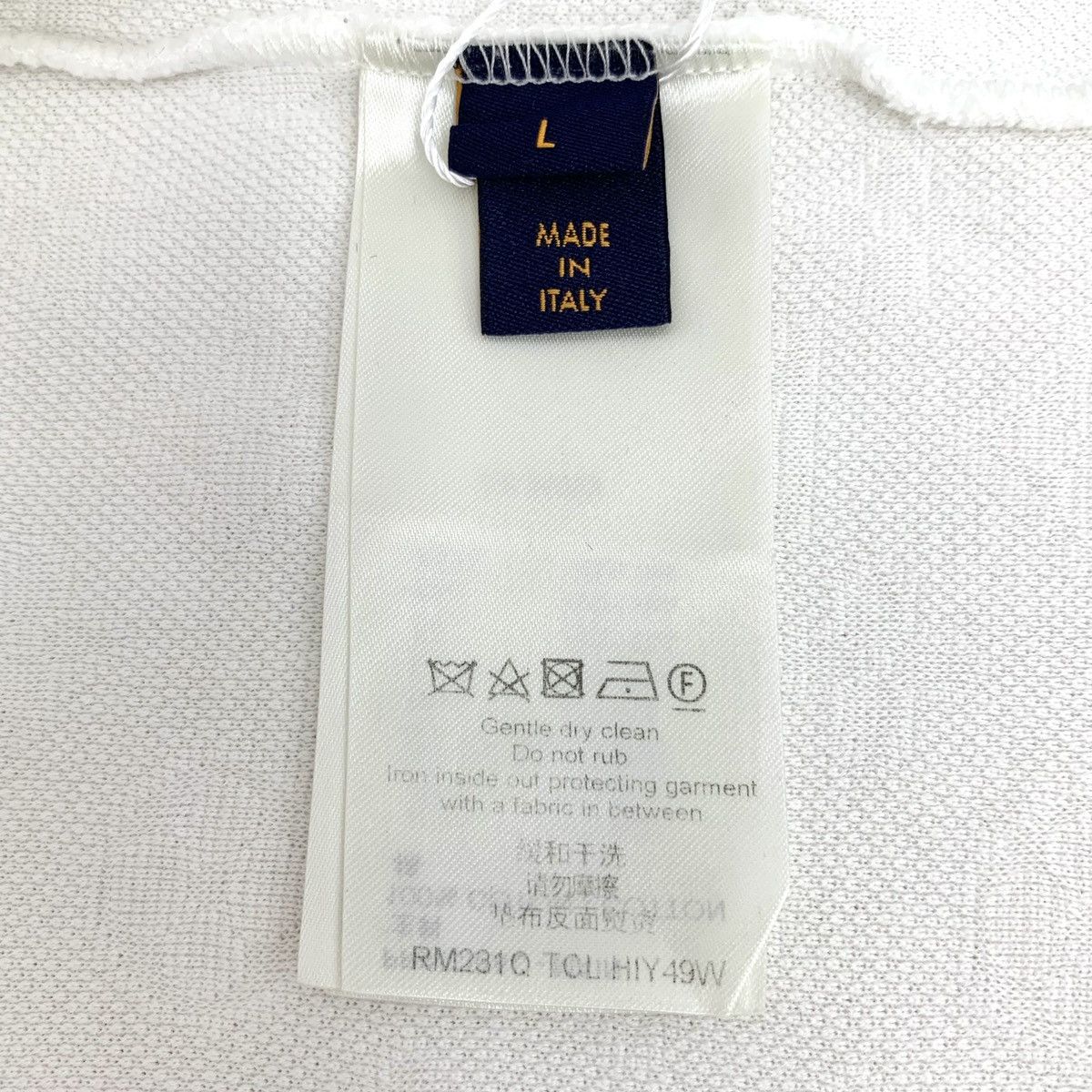Louis Vuitton Louis Vuitton Logo All Over Print Short Sleeve T-Shirt K26WX Size US L / EU 52-54 / 3 - 6 Thumbnail