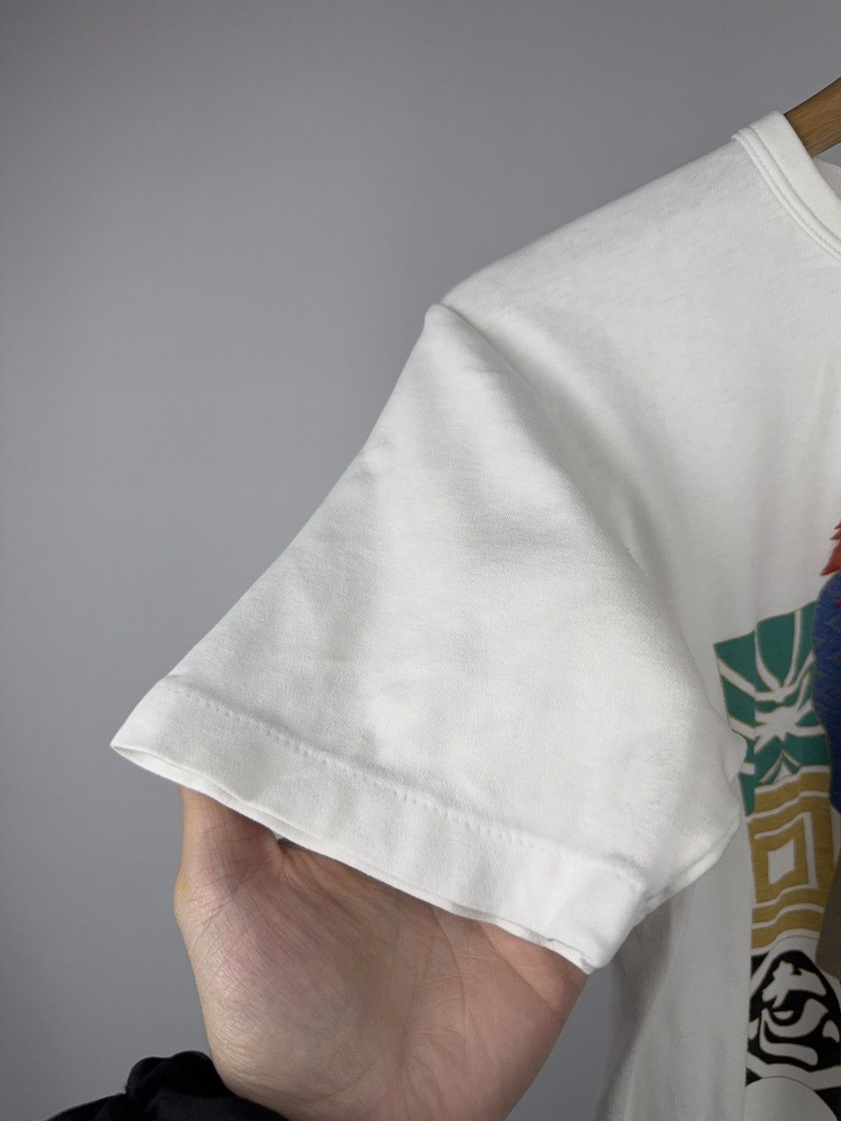 Japanese Brand 90s Retro Japanese Musha Kabuki Graphic T-Shirt White Size S / US 4 / IT 40 - 7 Thumbnail