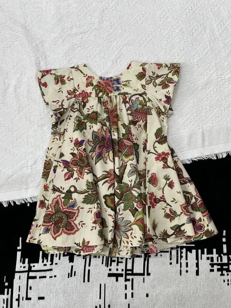 Dior Dior Colourful printed Duffy sleeve short sleeves Size XS / US 0-2 / IT 36-38 - 3 Thumbnail