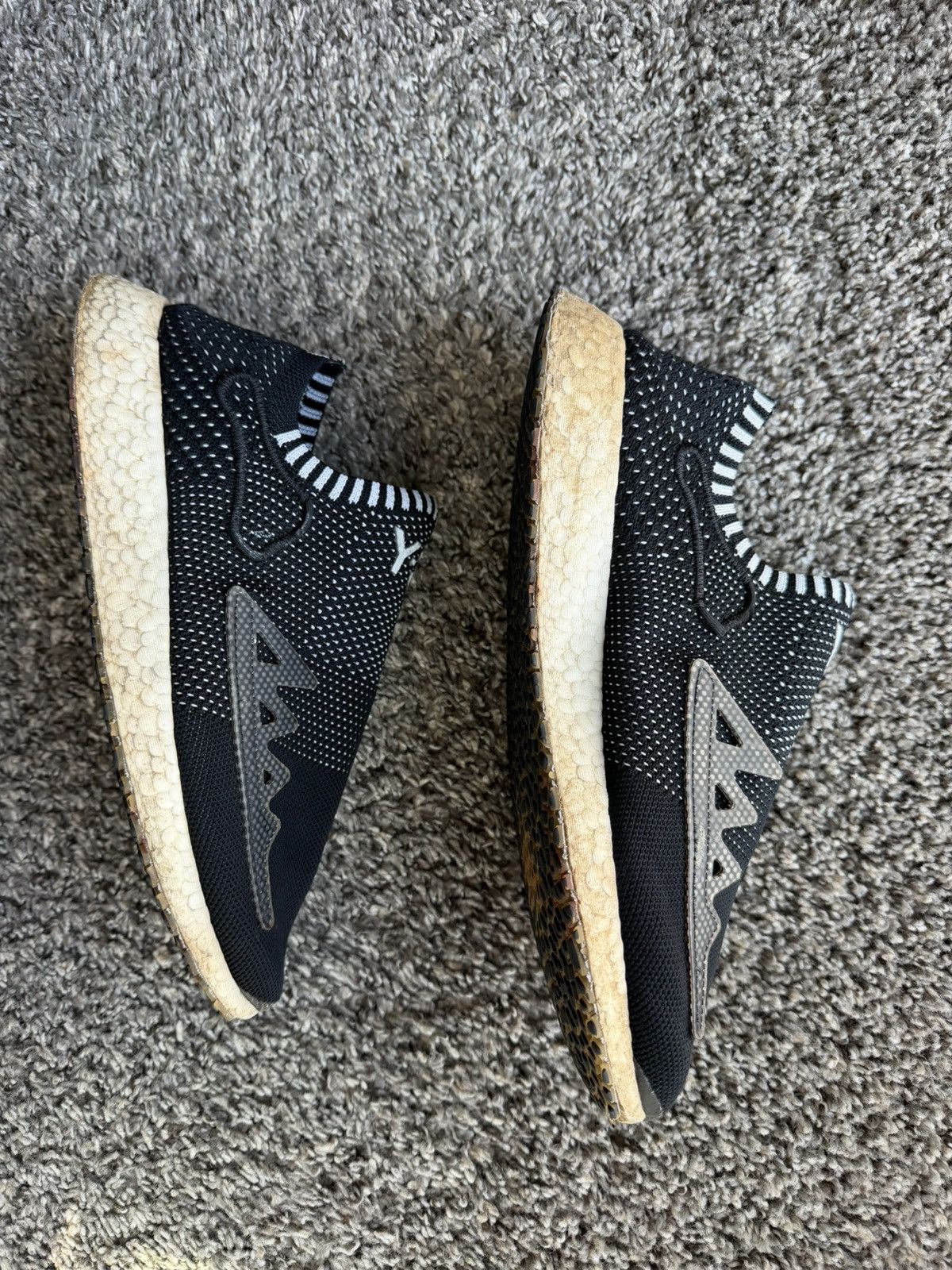 Yohji Yamamoto Y3 Adidas Knit/mesh boost runner Size US 9.5 / EU 42-43 - 3 Thumbnail